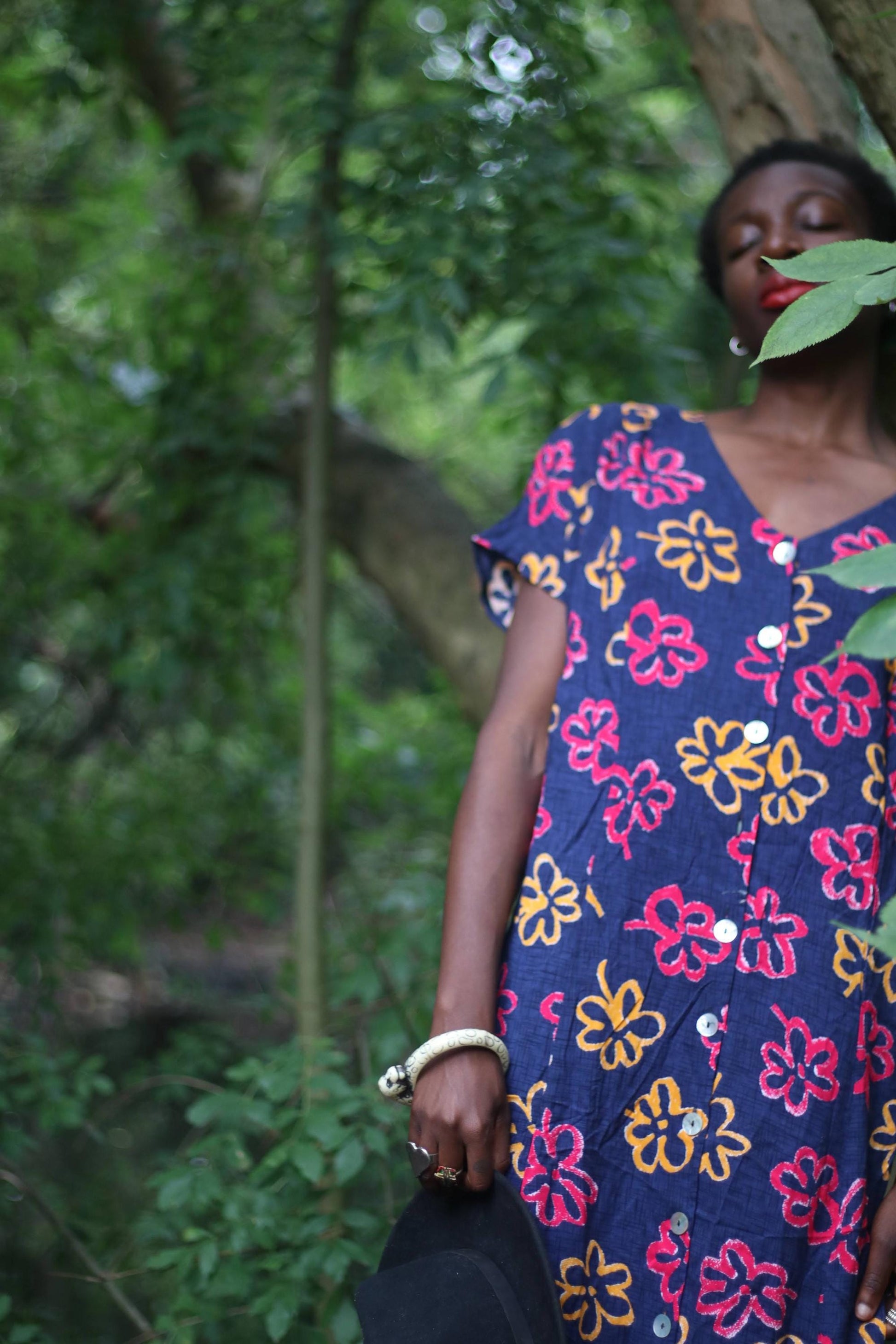 80s Floral Dress| Vintage Red and Blue Summer Dress| Women's Flower Po Fashion and Fables 80s Floral Dress| Vintage Red and Blue Summer Dress| Women's Flower Po Fashion and Fables