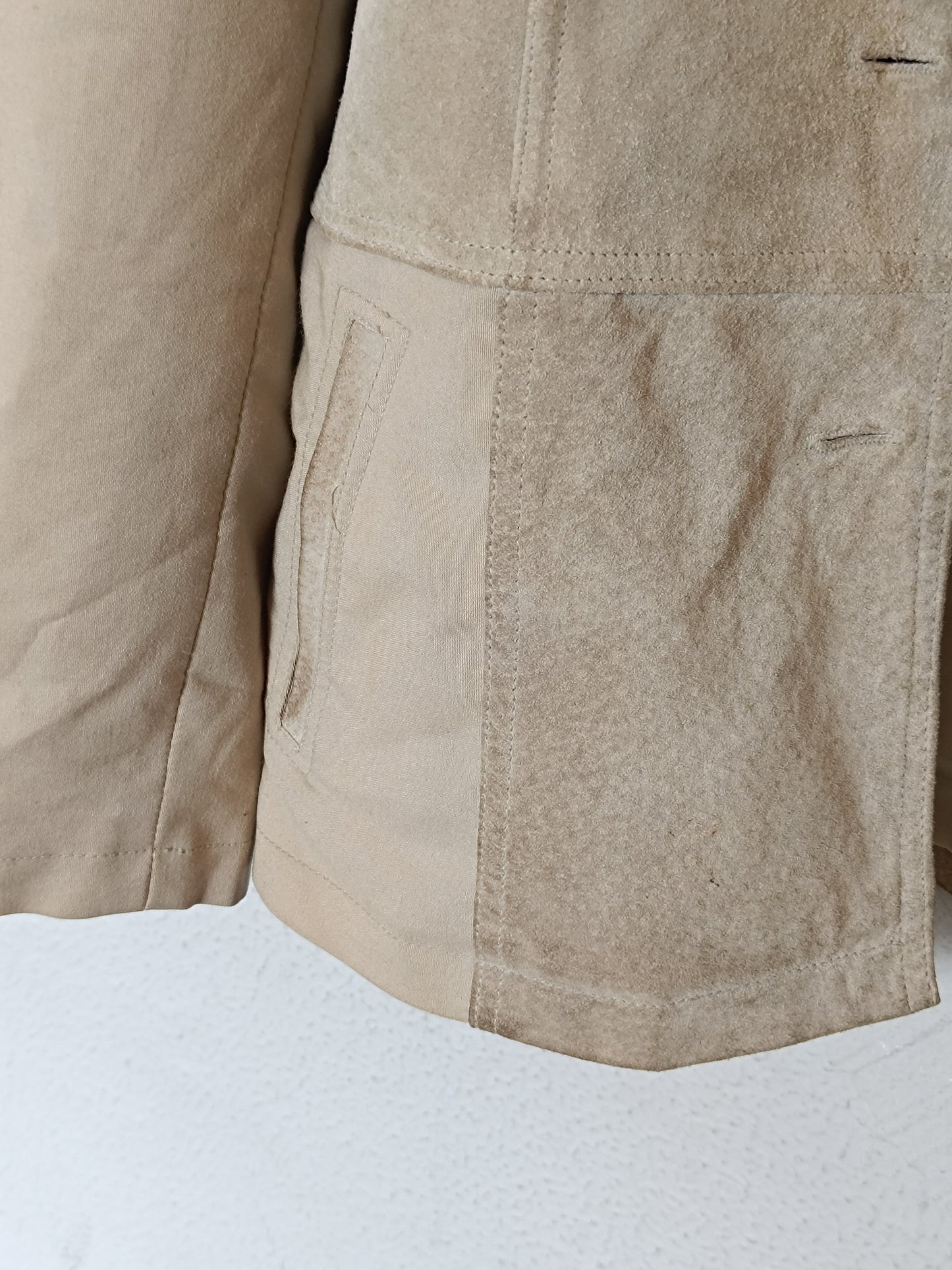 Vintage Suede Jacket| 80s Brown Blazer | Women's Minimalist Suede Jacket