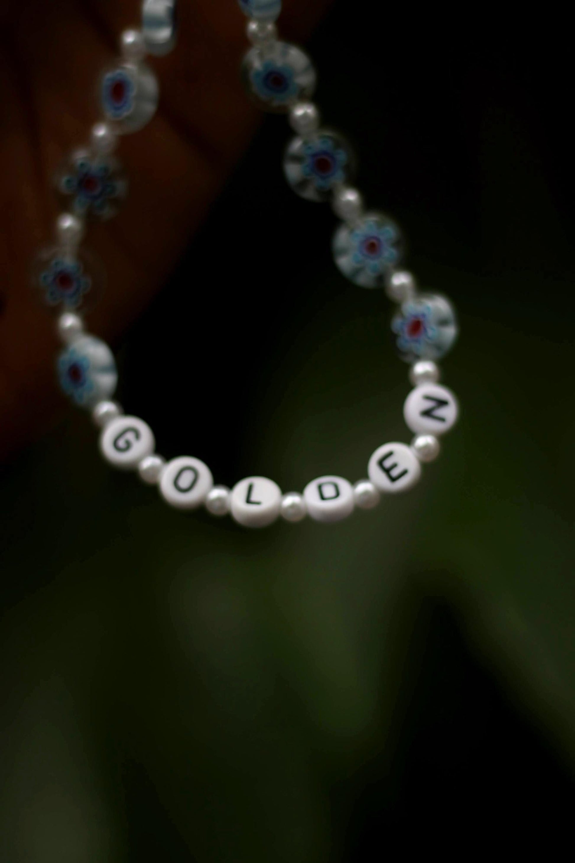Vintage Beaded Necklace| Women's Handmade Minimalist White Beaded Necklace