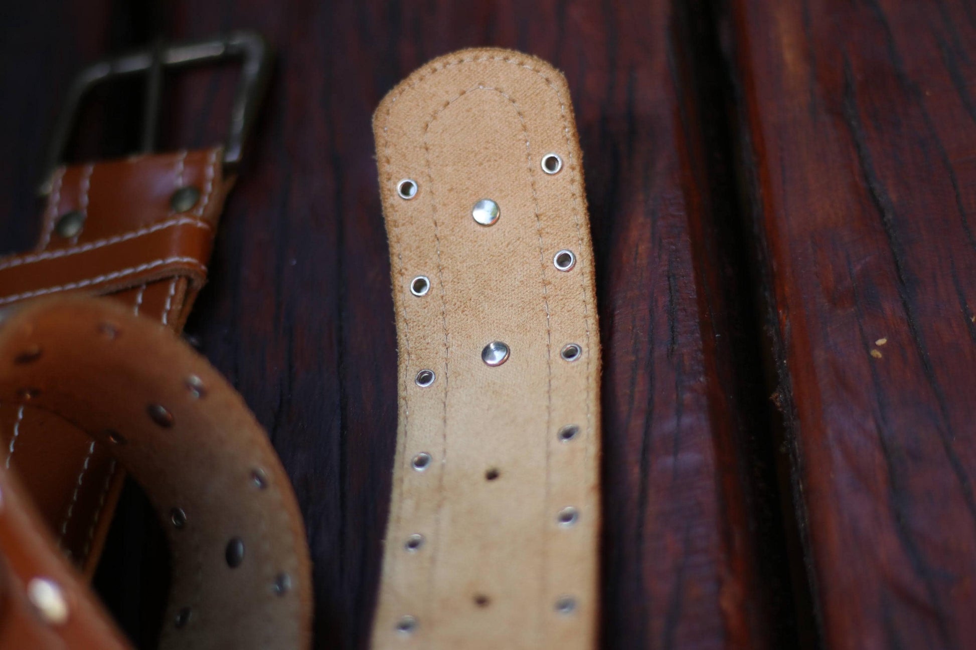 70s Leather Belt with Coin Detail| Vintage Unisex Brown Cowgirl belt| Maximalist Belt