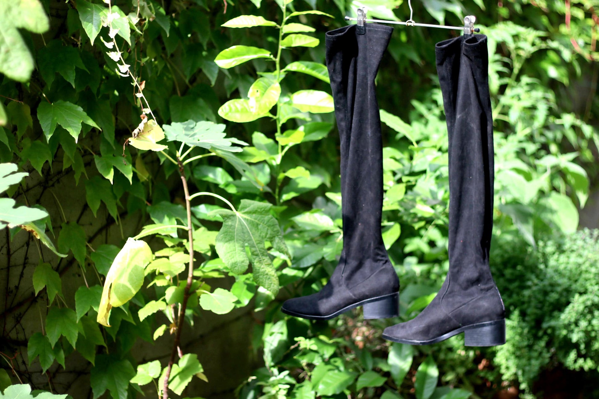 Vintage Steve Madden Boots | y2k Thigh High Black Boots | Women's Boots