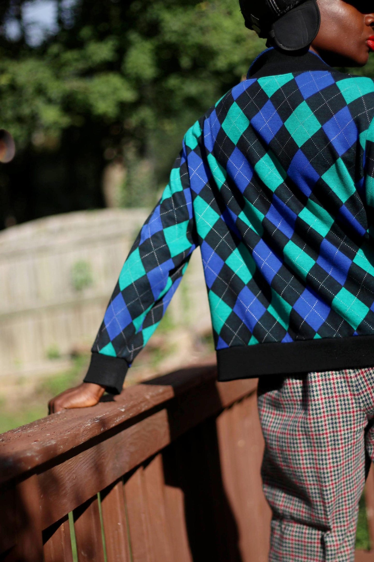 80s Alfred Dunner Sweater | Vintage Argyle Print Knit| Women's Checkered Long-Sleeved Fall Knit| Preppy Chic Blue Jumper