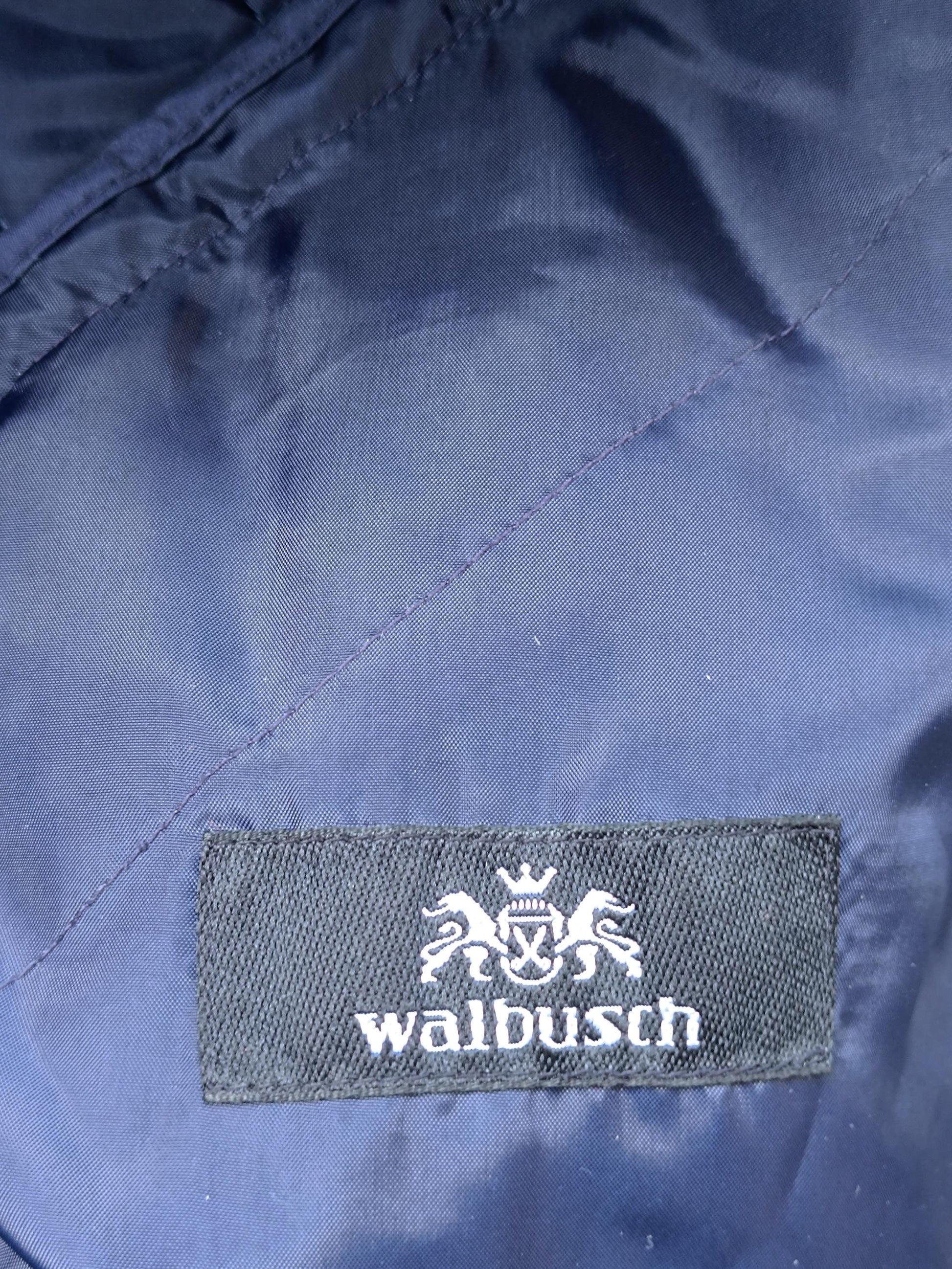 90s Walbusch Quilted Vest | Vintage Blue Layering Vest | Women's Lightweight Jacket| Padded Transitional Minimalist Vest