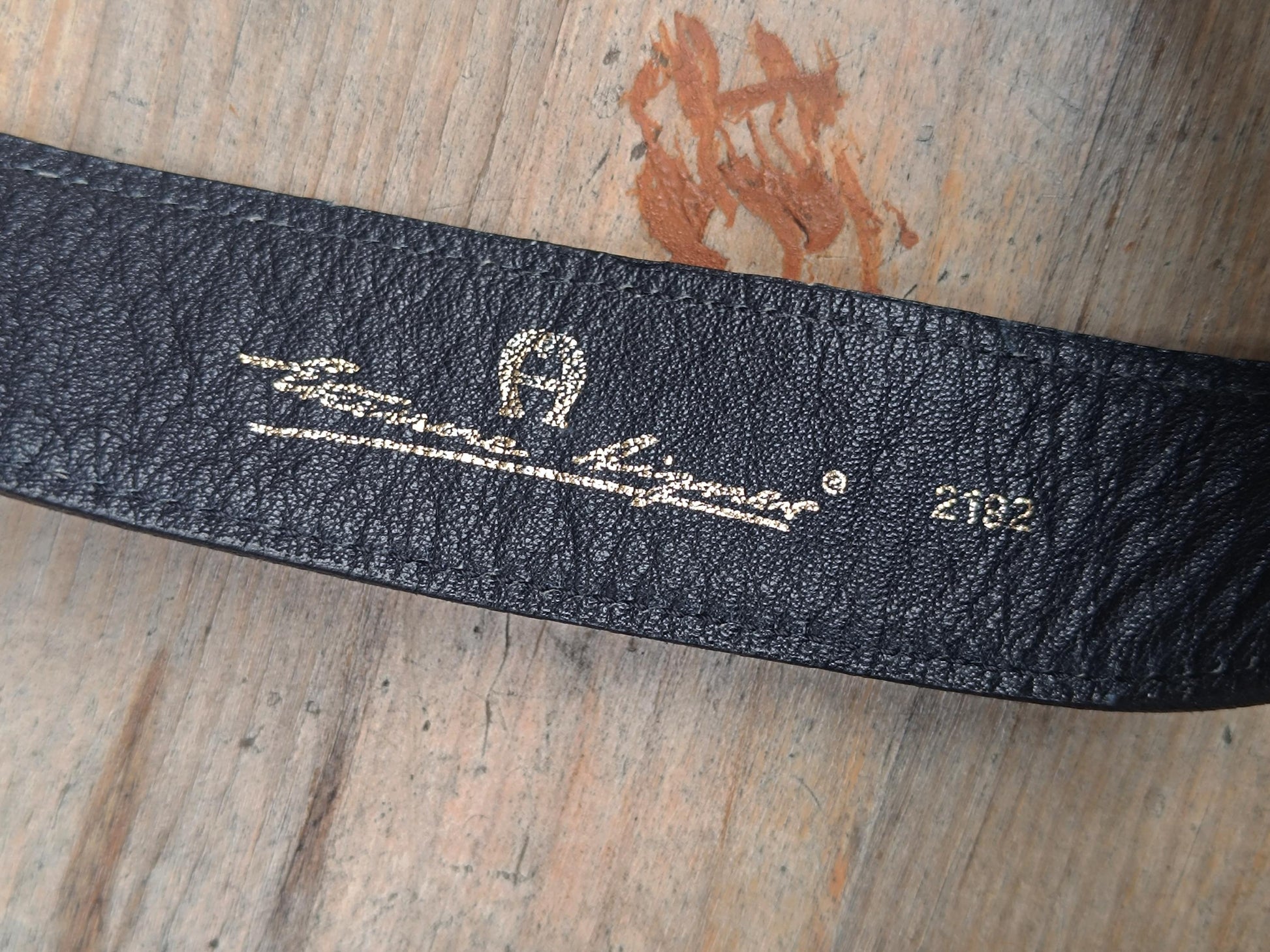 Vintage Etienne Aigner Red Leather Belt | Classic Leather belt with Gold Toned Hardware| Minimalist Chic Women's design