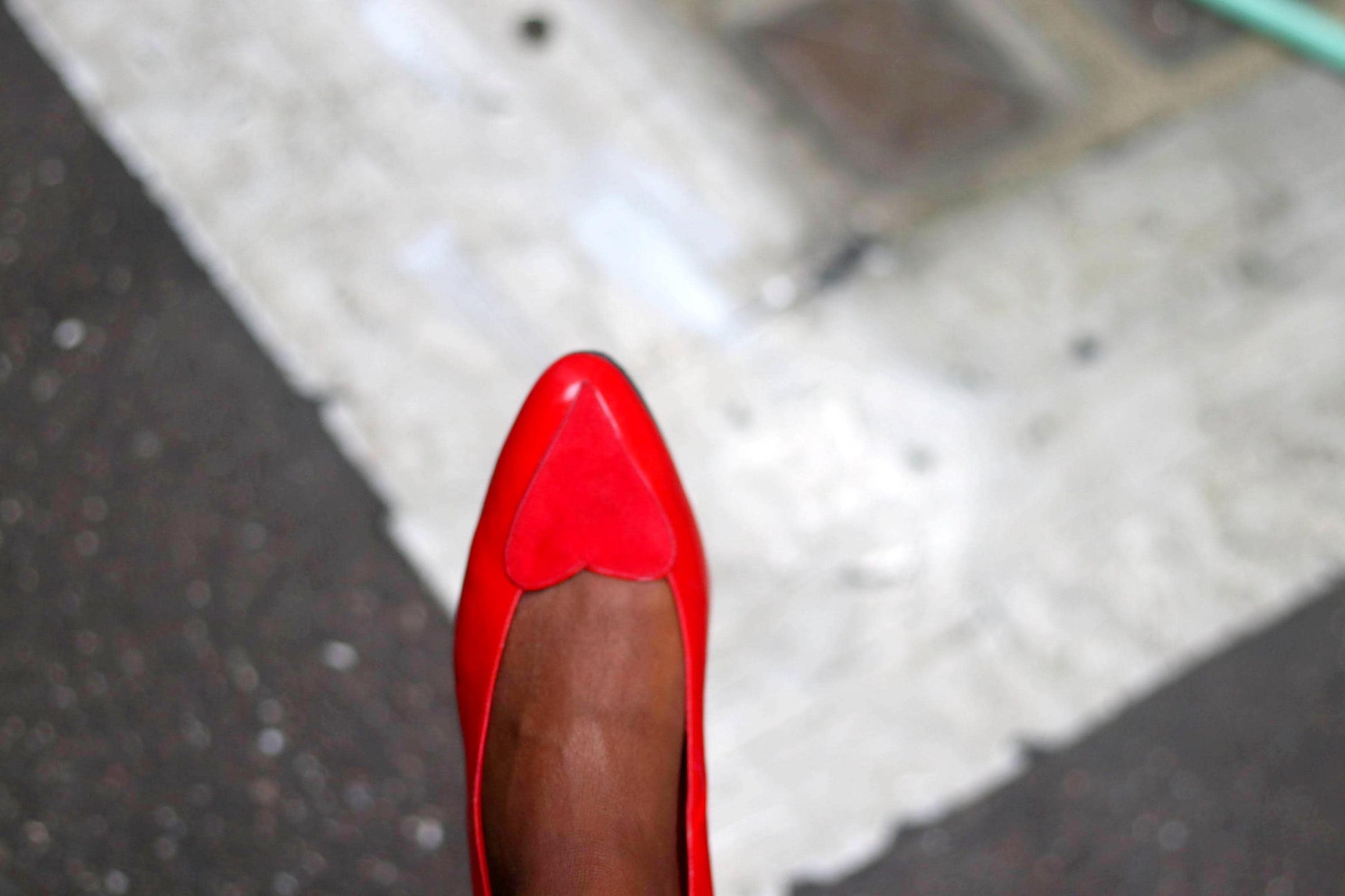 80s Hans Behr Heart Pumps | Rare Vintage Red Leather Shoes| Quirky Retro Heart Heels