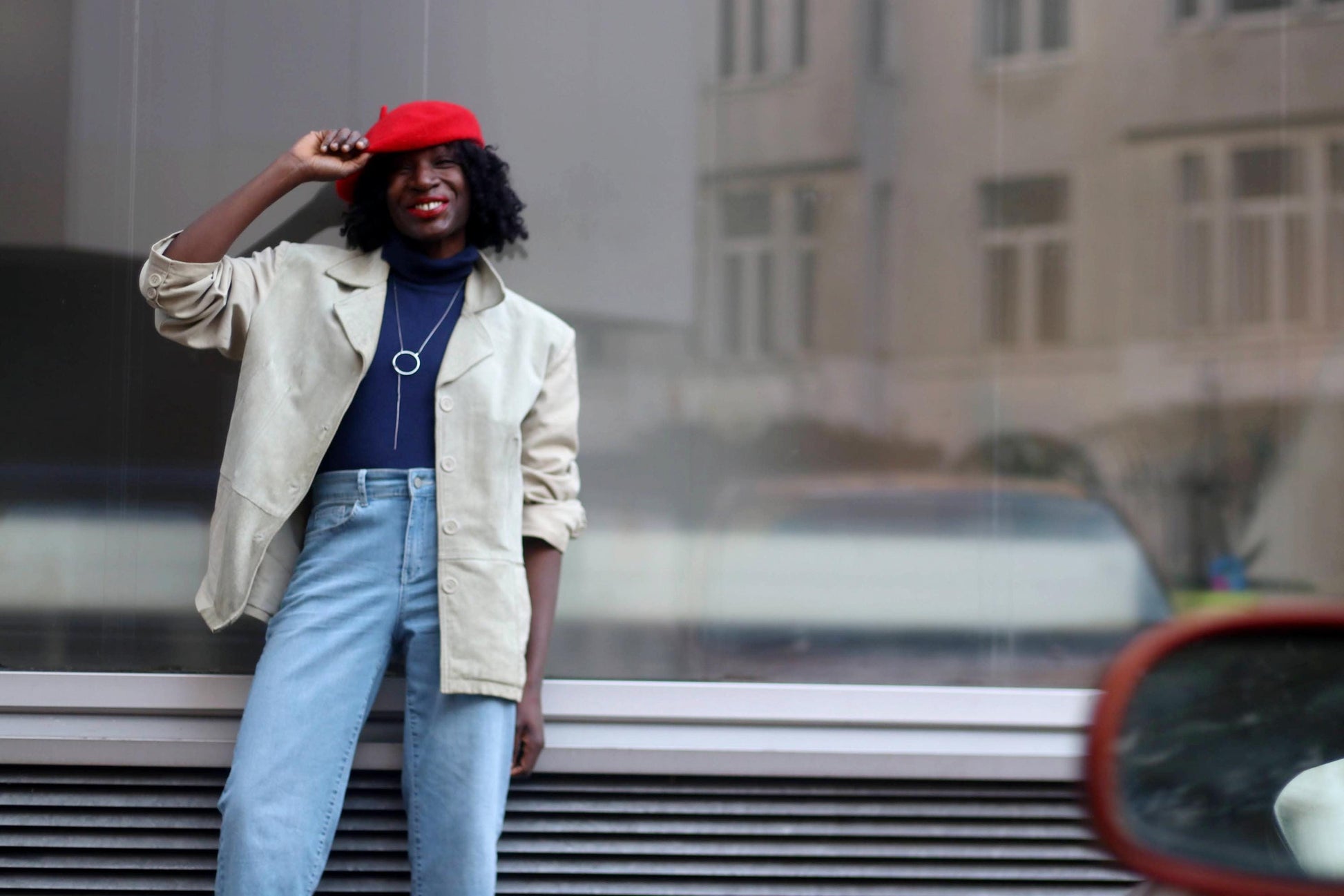 Vintage Suede Jacket| 80s Brown Blazer | Women's Minimalist Suede Jacket