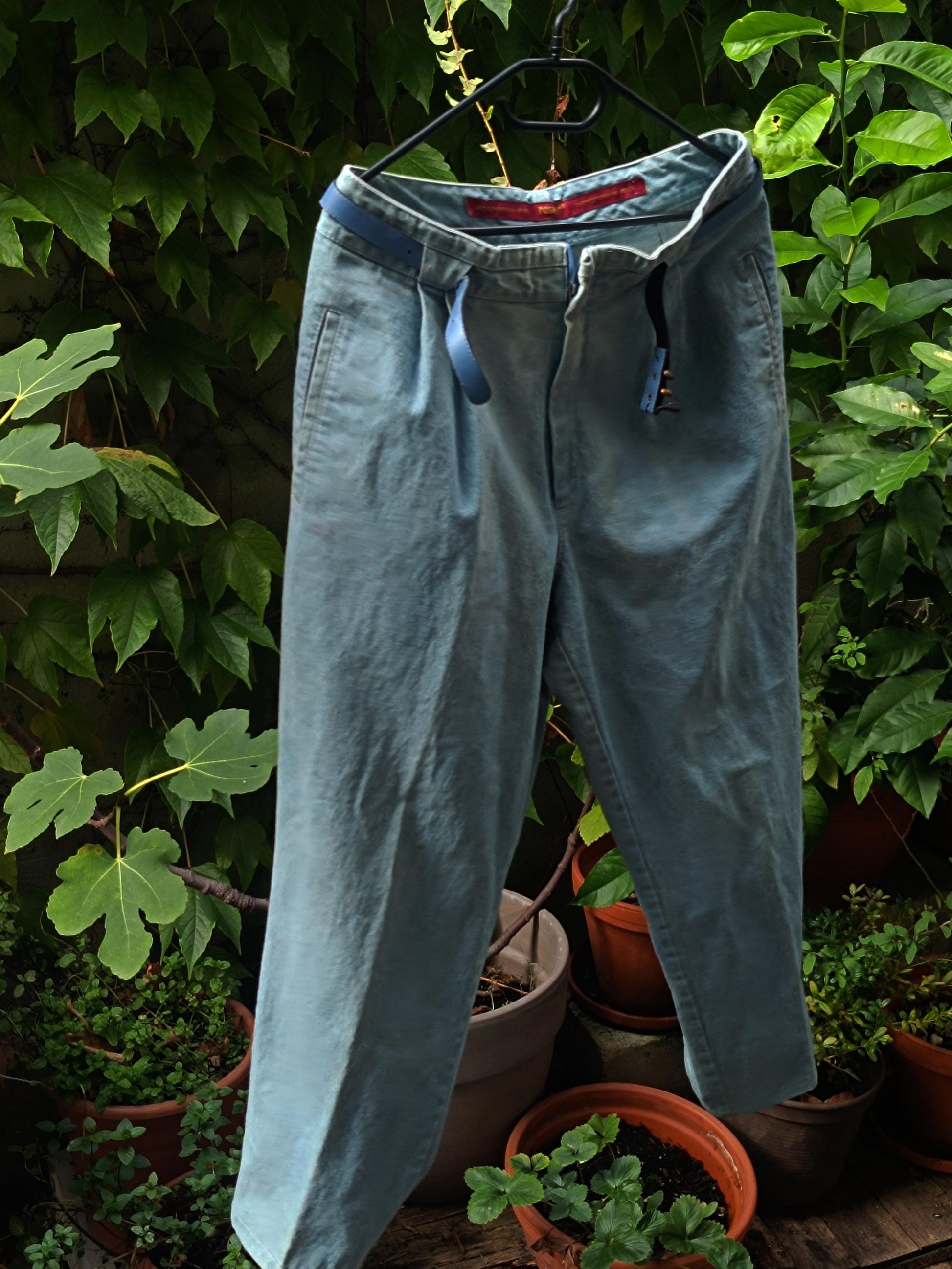 90s Rosner High waisted Jeans| Blue Pleated denim | women's blue jeans