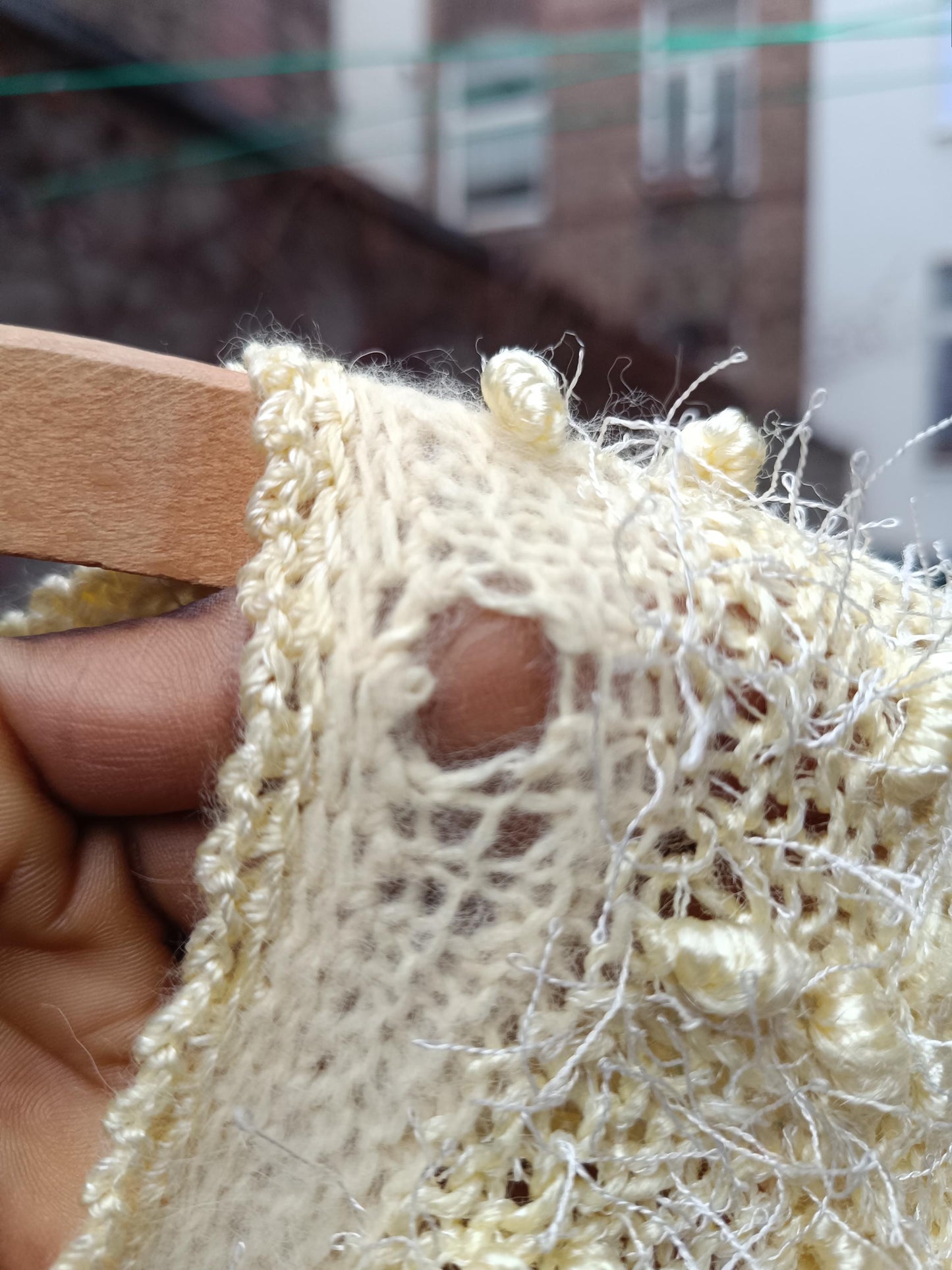 80s Fuzzy Yellow Sweater| Women's Winter Long Sleeved Knitwear| Statement Sweater with