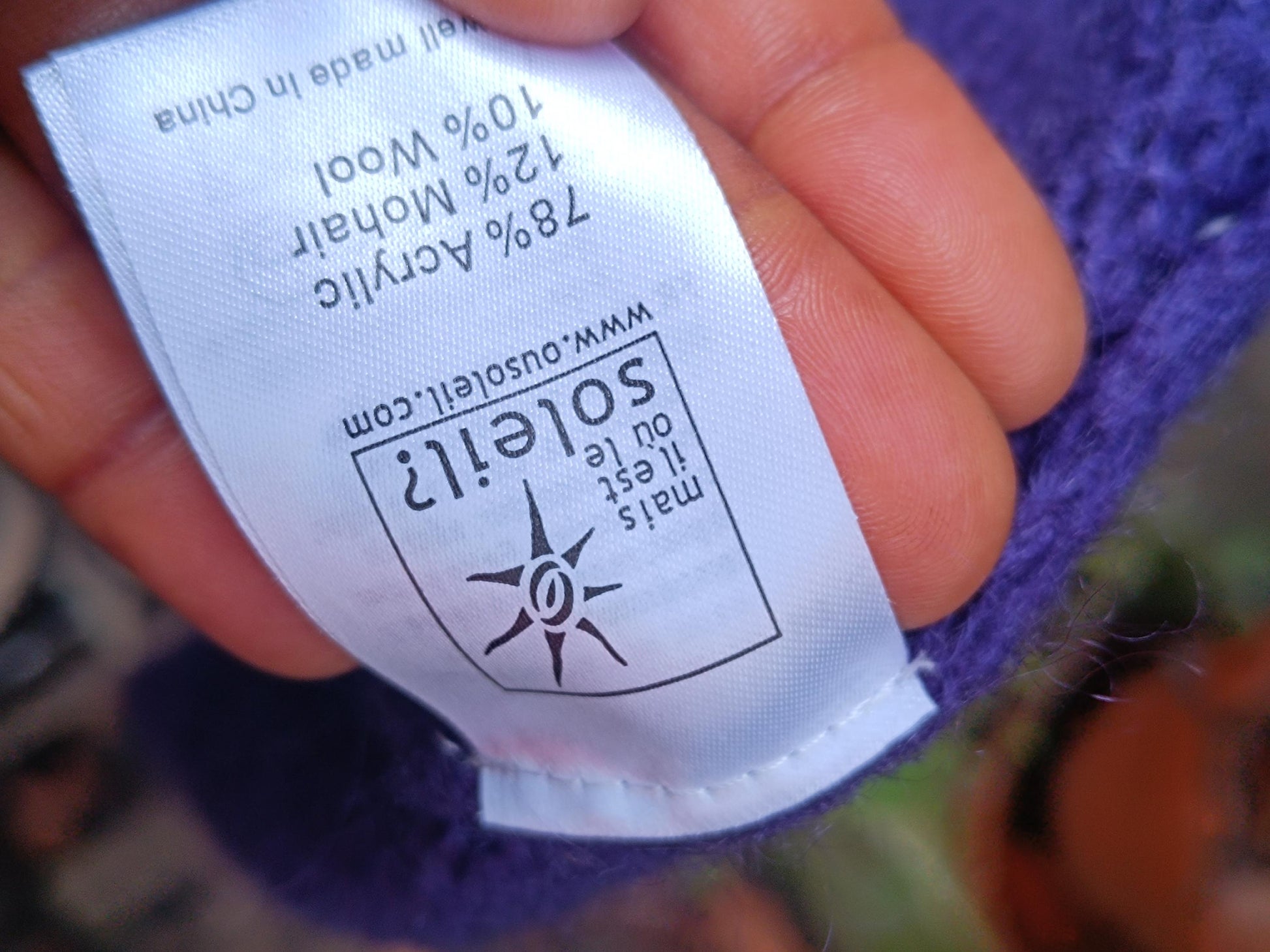 Y2K Floral Mohair Cardigan: Tie Front Knit Sweater (S–M)