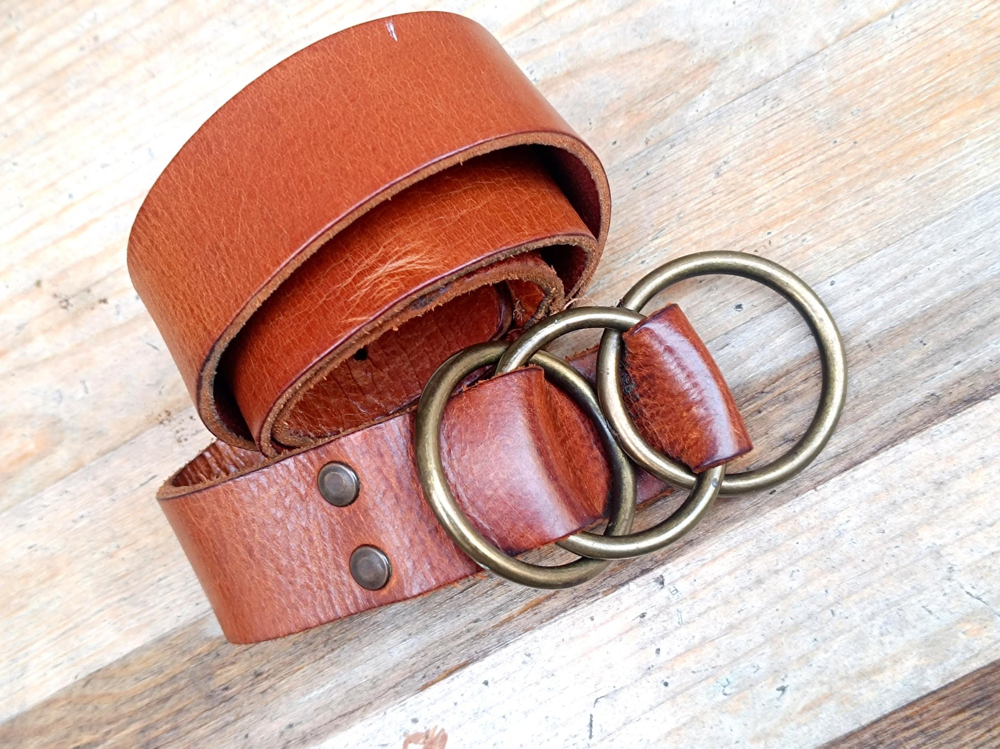 90s Brown Leather Belt| Vintage Promod Statement Buckle Belt| Women's Boho Floral Waist Belt |