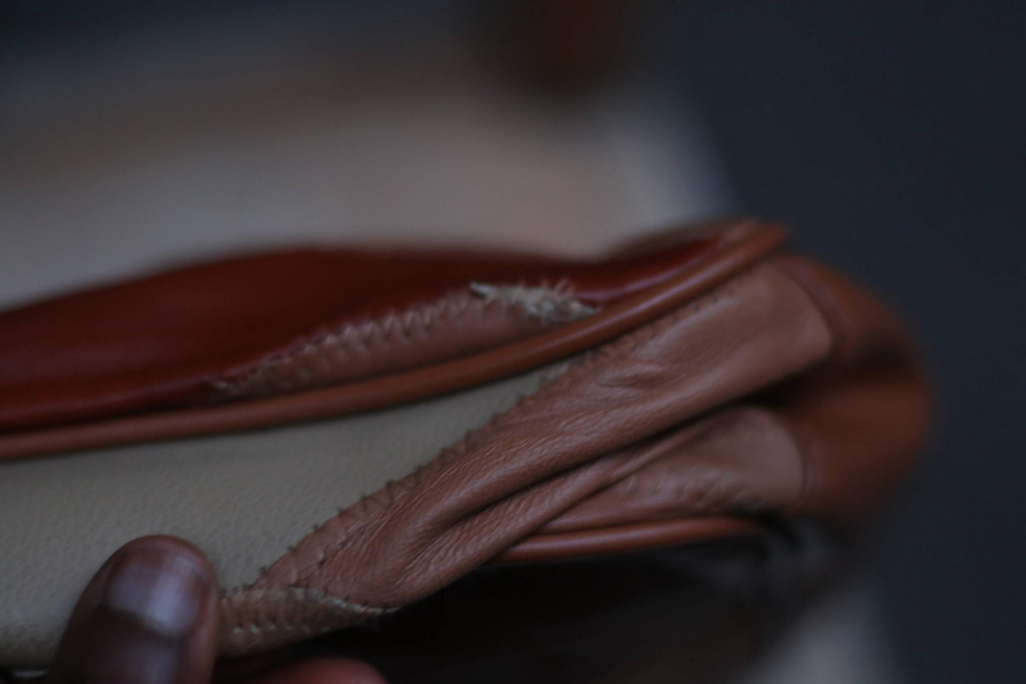 Vintage Patchwork Leather Hobo Bag | 70s Slouchy Boho Purse | Retro Brown Shoulder Bag | Handmade Festival Style | Earthy Tones Accessory