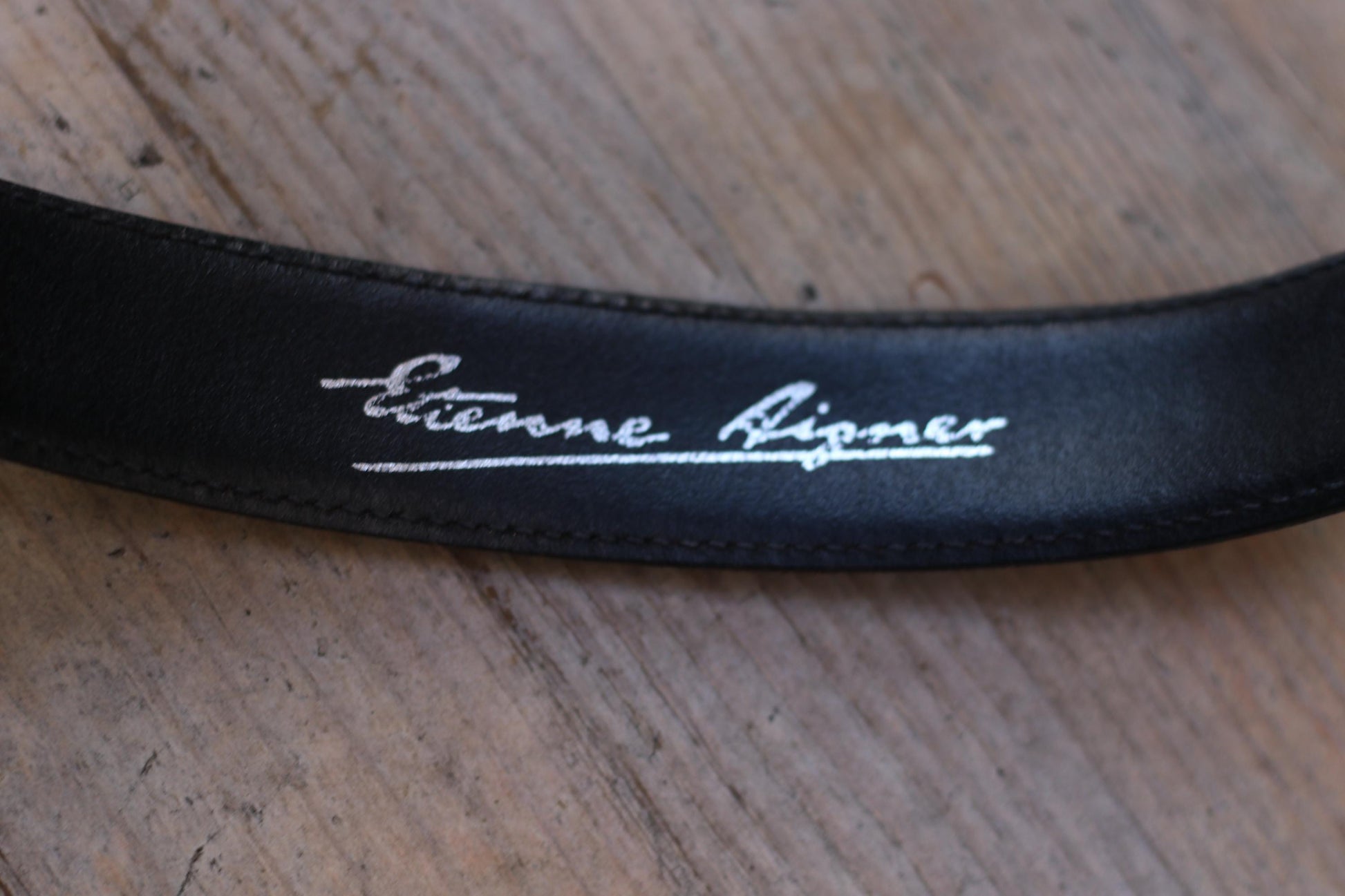 Vintage Etienne Aigner Leather Belt | Women's 90s Brown Leather | Equestrian Buckle Preppy Style Belt