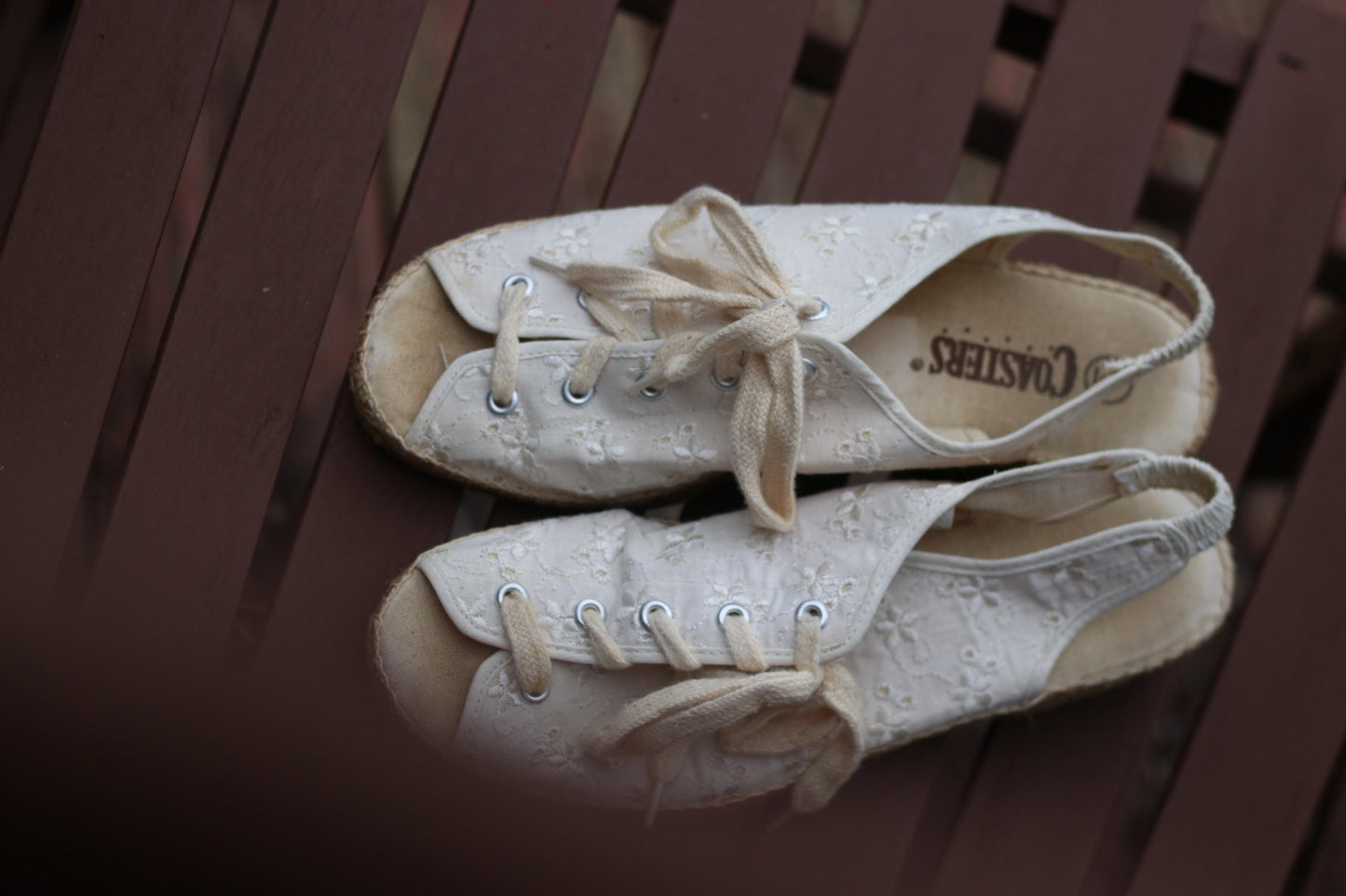 Y2k Lace Espadrille Wedges | Vintage Coasters Women's White Floral Heels | Peep Toe Summer Shoes | Romantic Style Wedges
