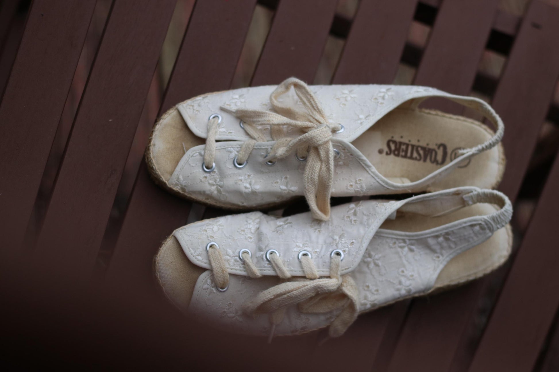 Y2k Lace Espadrille Wedges | Vintage Coasters Women's White Floral Heels | Peep Toe Summer Shoes | Romantic Style Wedges