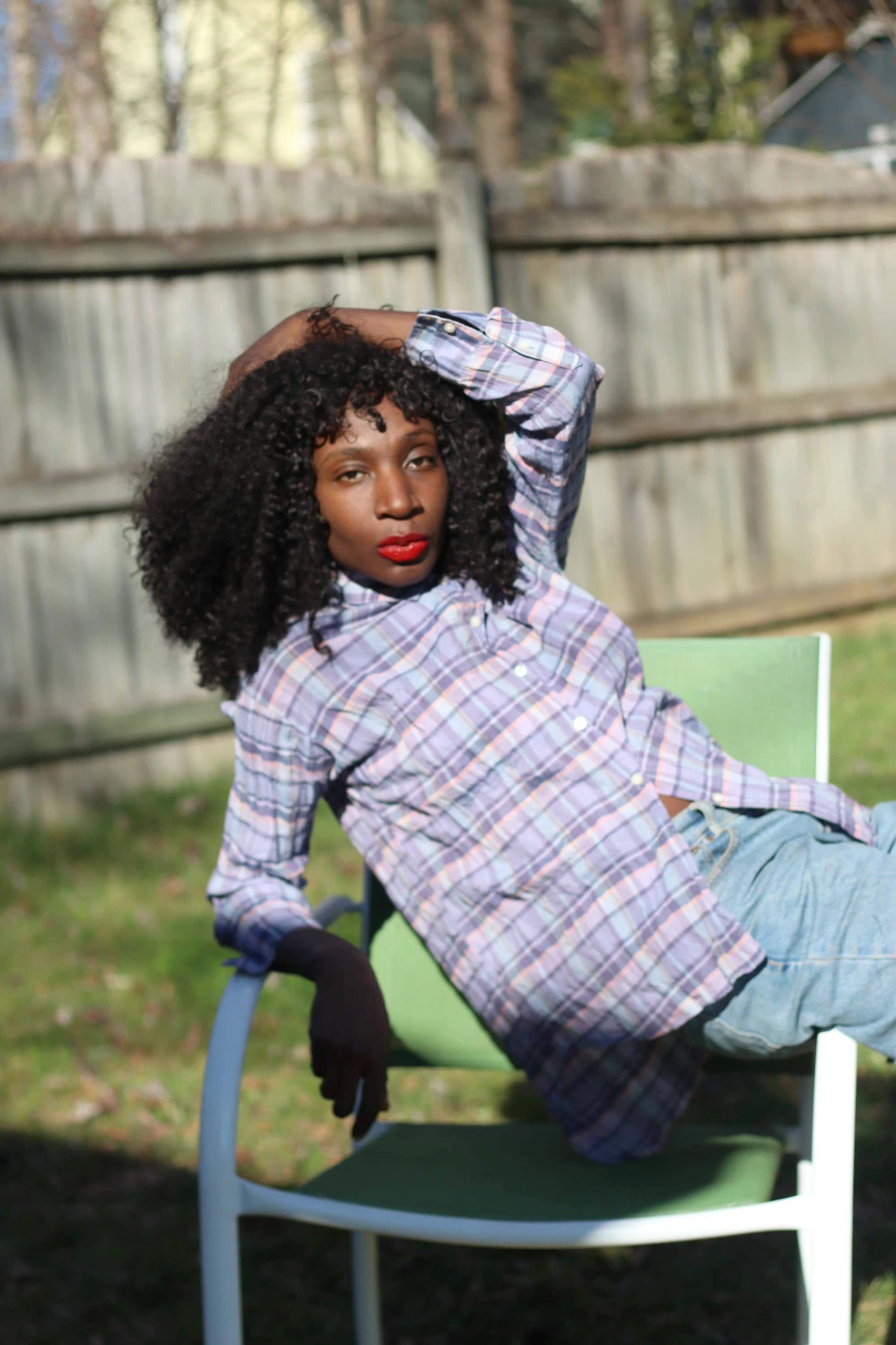 Vintage Madewell Plaid Cotton Shirt | y2k Relaxed Checkered Everyday Button Up Blouse XS|