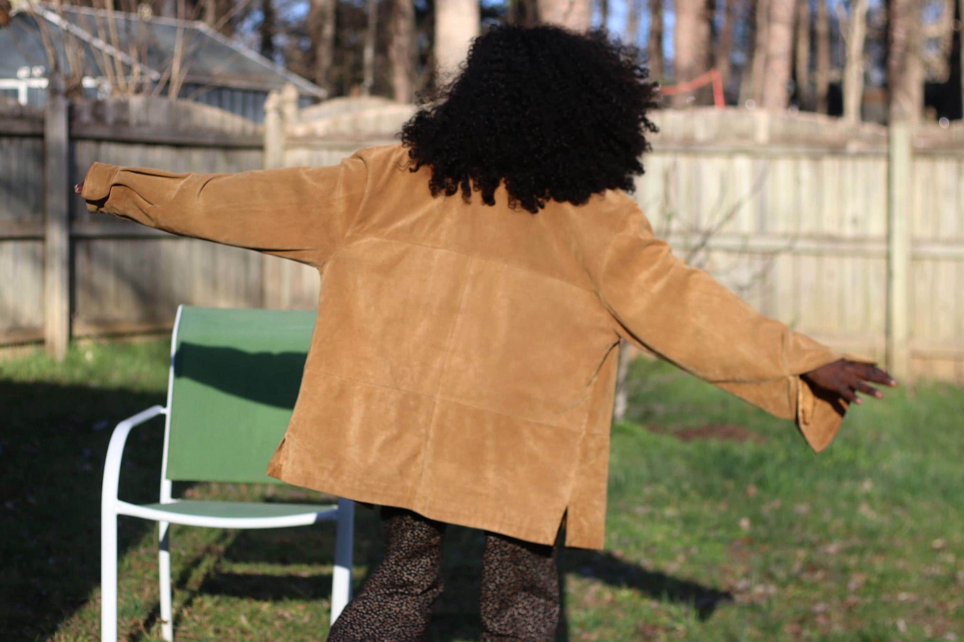Vintage Suede Jacket | 90s Women's Caramel Brown Coat | Oversized Buttery Soft Leather Design | Minimalist Classic Outerwear |