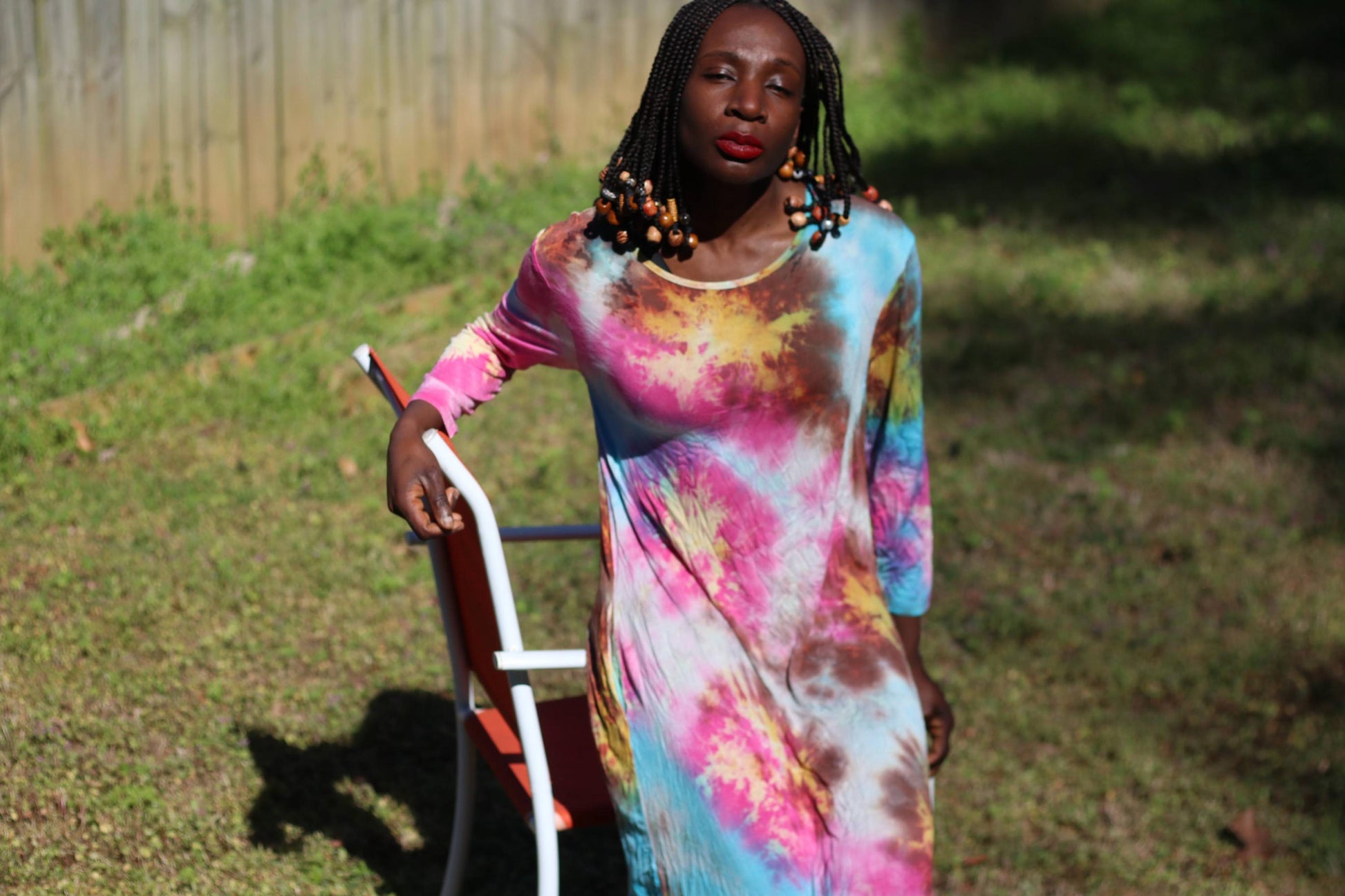 90s tie dye dress Vintage 90s Purple Tie Dye Palm Tree Print Mini Dress