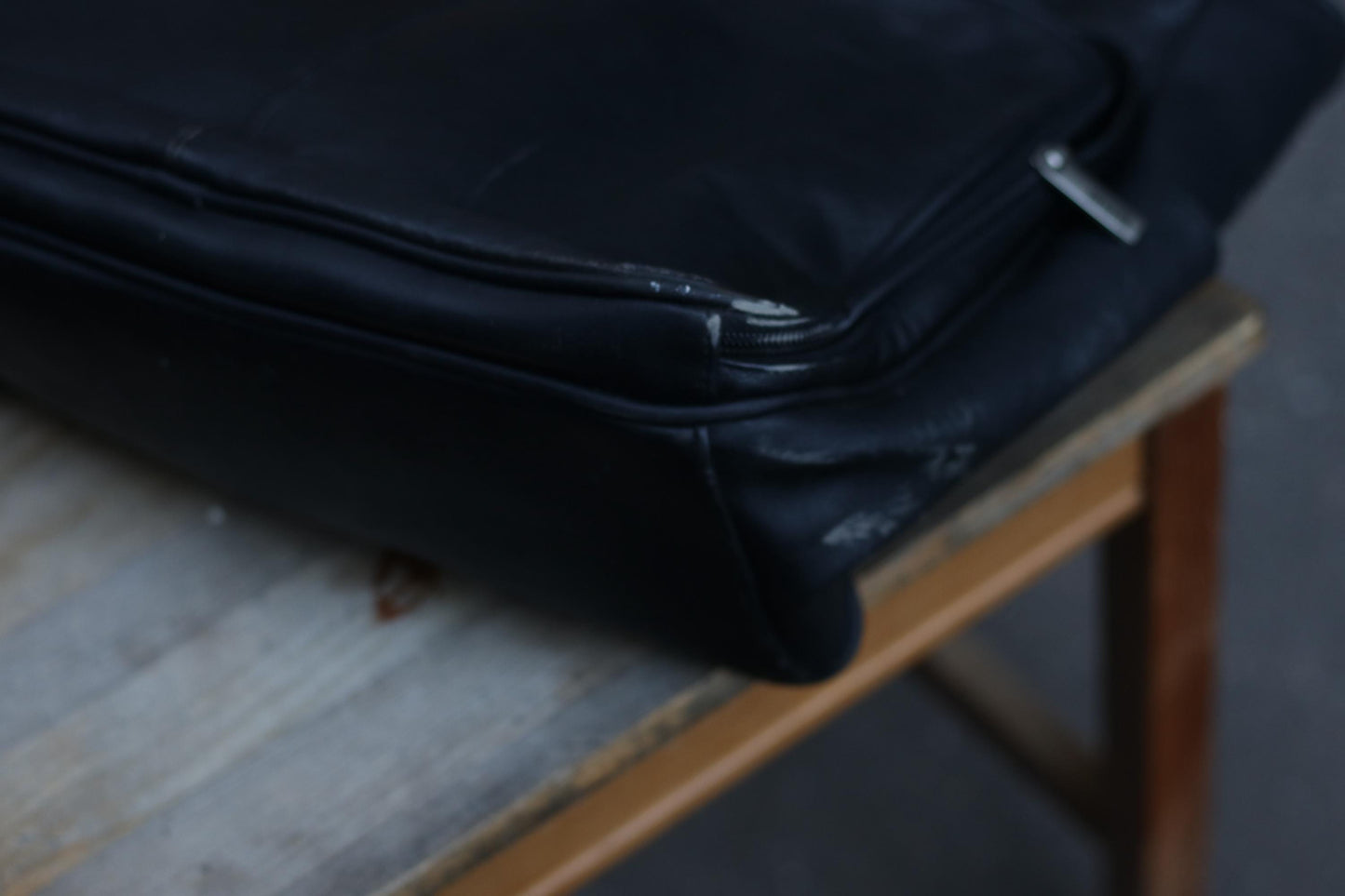 Vintage Bill Blass Leather Tote: 90s Minimalist Handbag