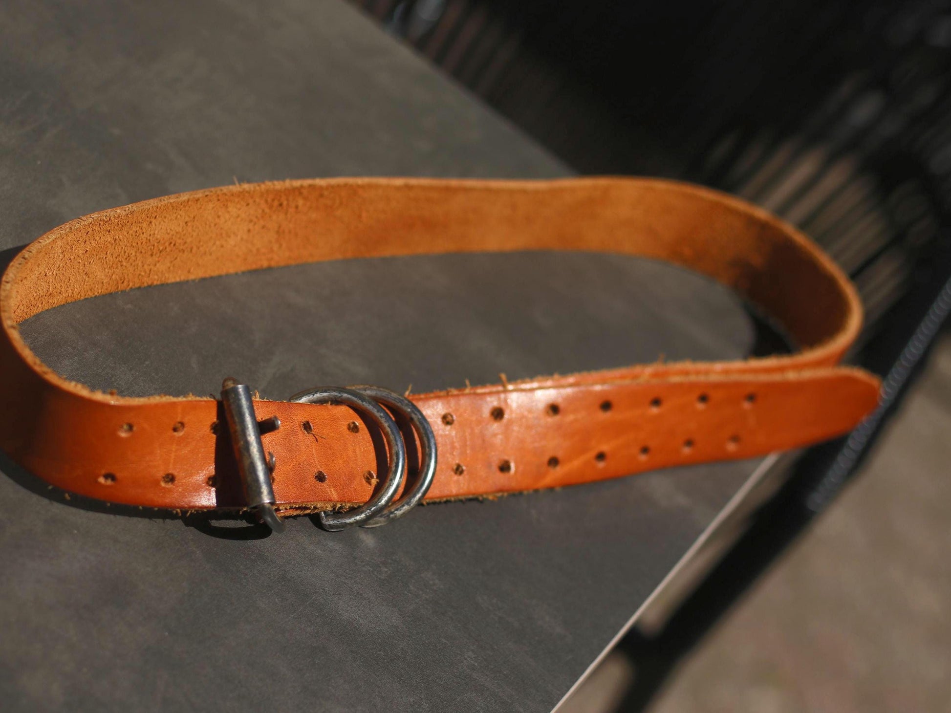 Vintage Brown Leather Belt with Silver Buckle| Classic Unisex Accessory, Genuine Leather, Timeless Gift, Minimalist Retro Style