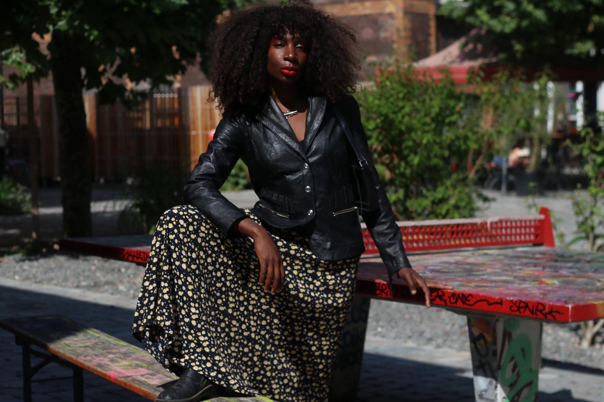 Vintage BIBA Black Leather Jacket – Cropped Blazer Style, Goth Punk Rocker Aesthetic, Y2K Women’s Chic Outerwear