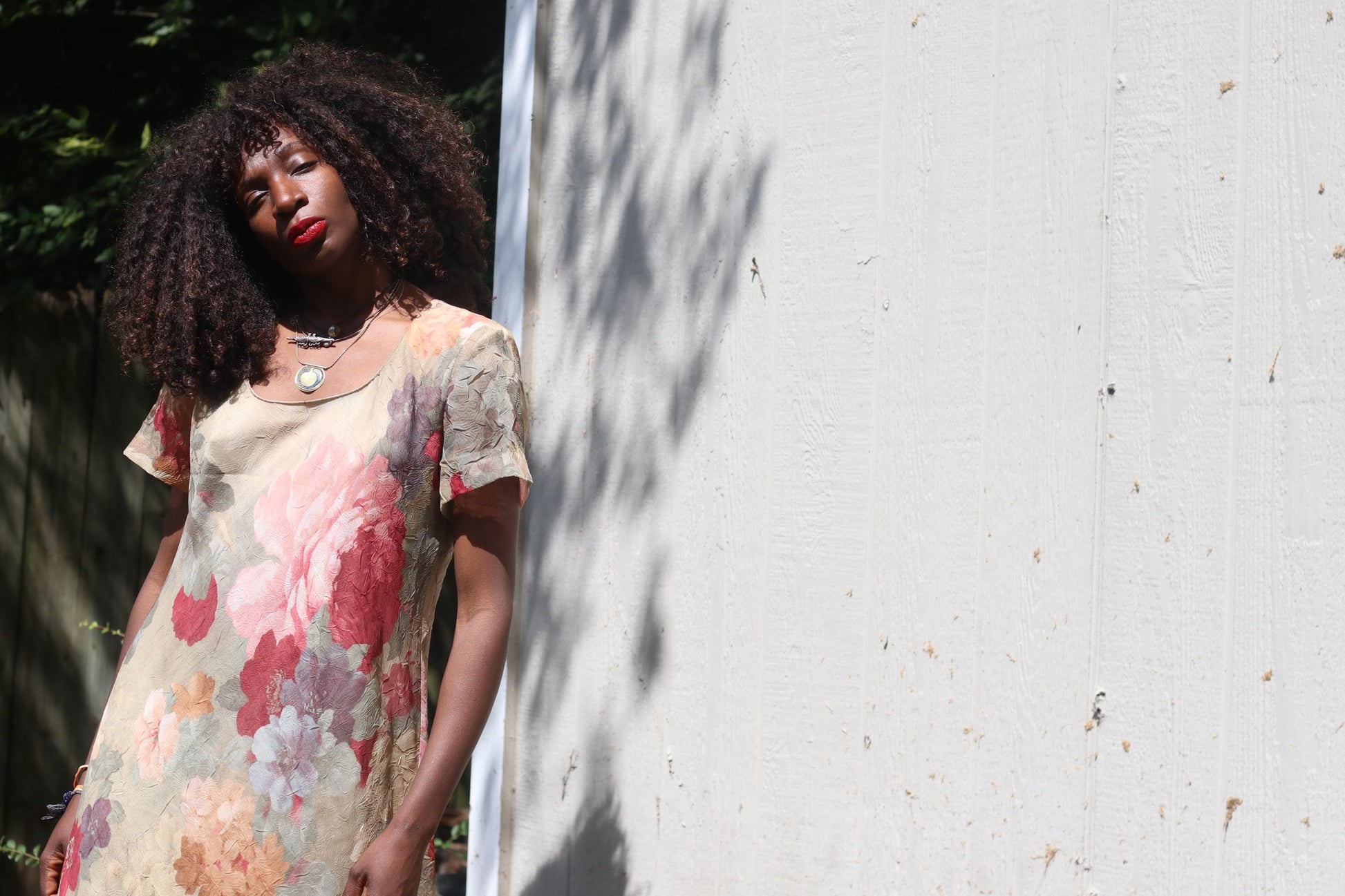 Vintage Jessica Howard Floral Rayon Dress - Maxi Romantic Cottagecore Dress
