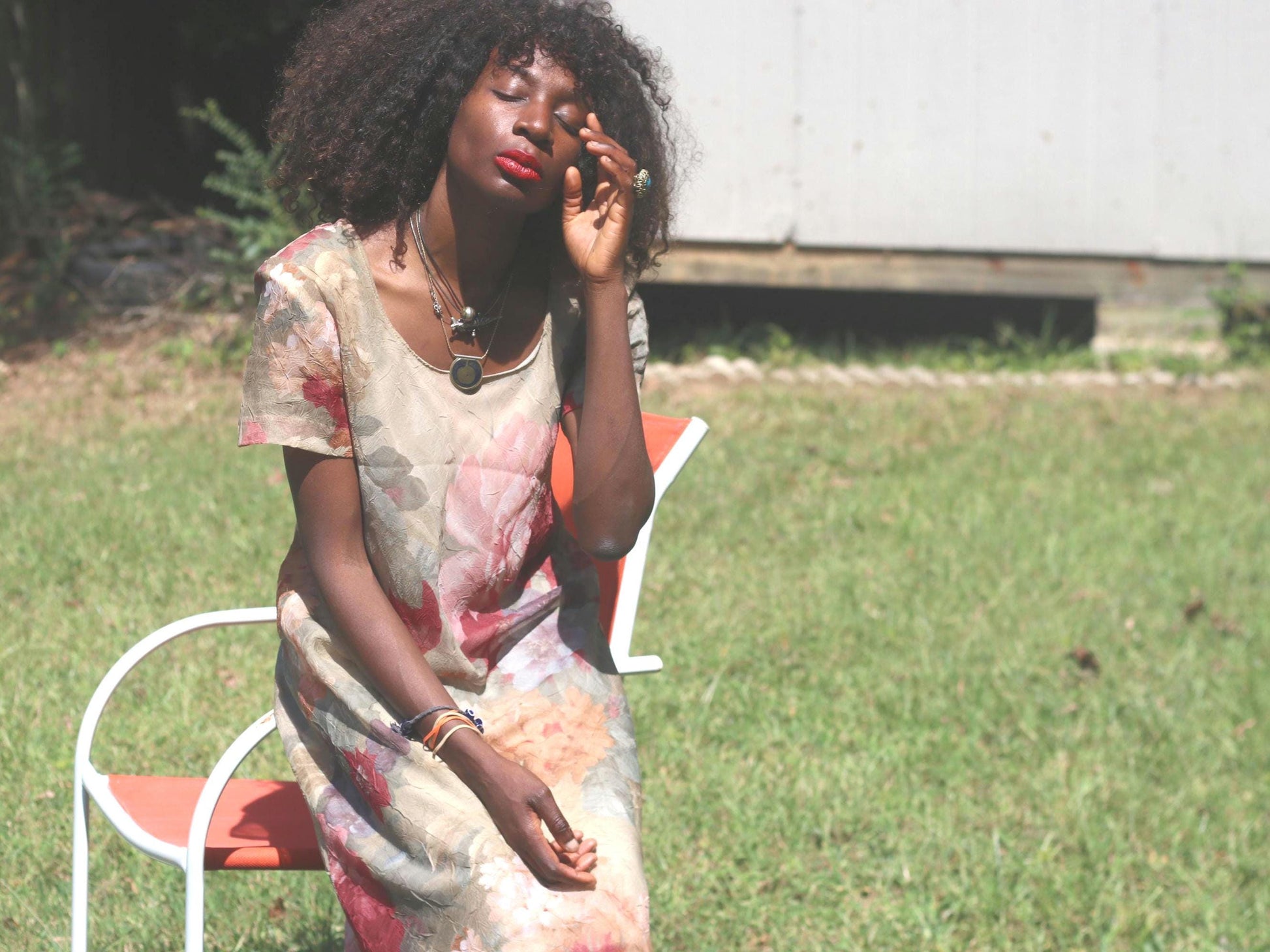 Vintage Jessica Howard Floral Rayon Dress - Maxi Romantic Cottagecore Dress