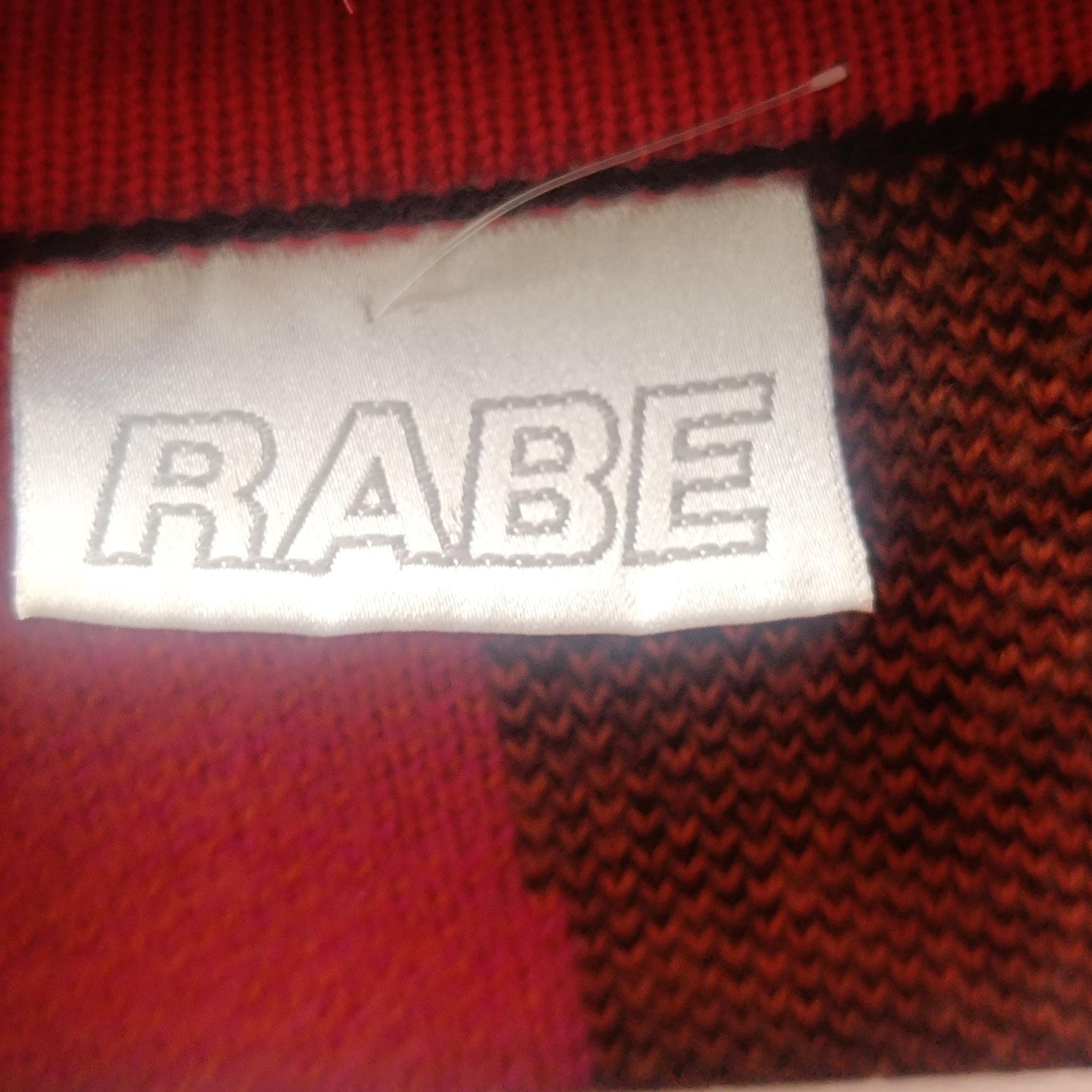 Vintage Rabe Knit Cardigan 80s 90s Sweater Dress Colorful Oversize Graphic Patchwork