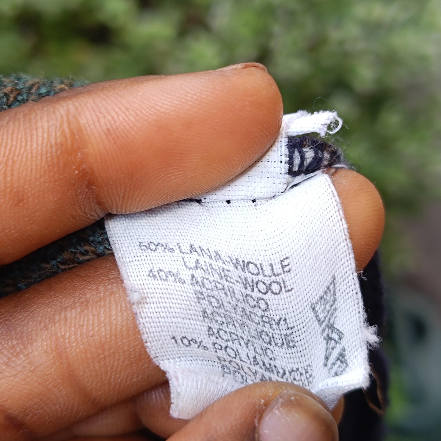 Vintage Jockey Sweater Vest Cardigan | Wool Acrylic Patterned Knit 90s Grunge