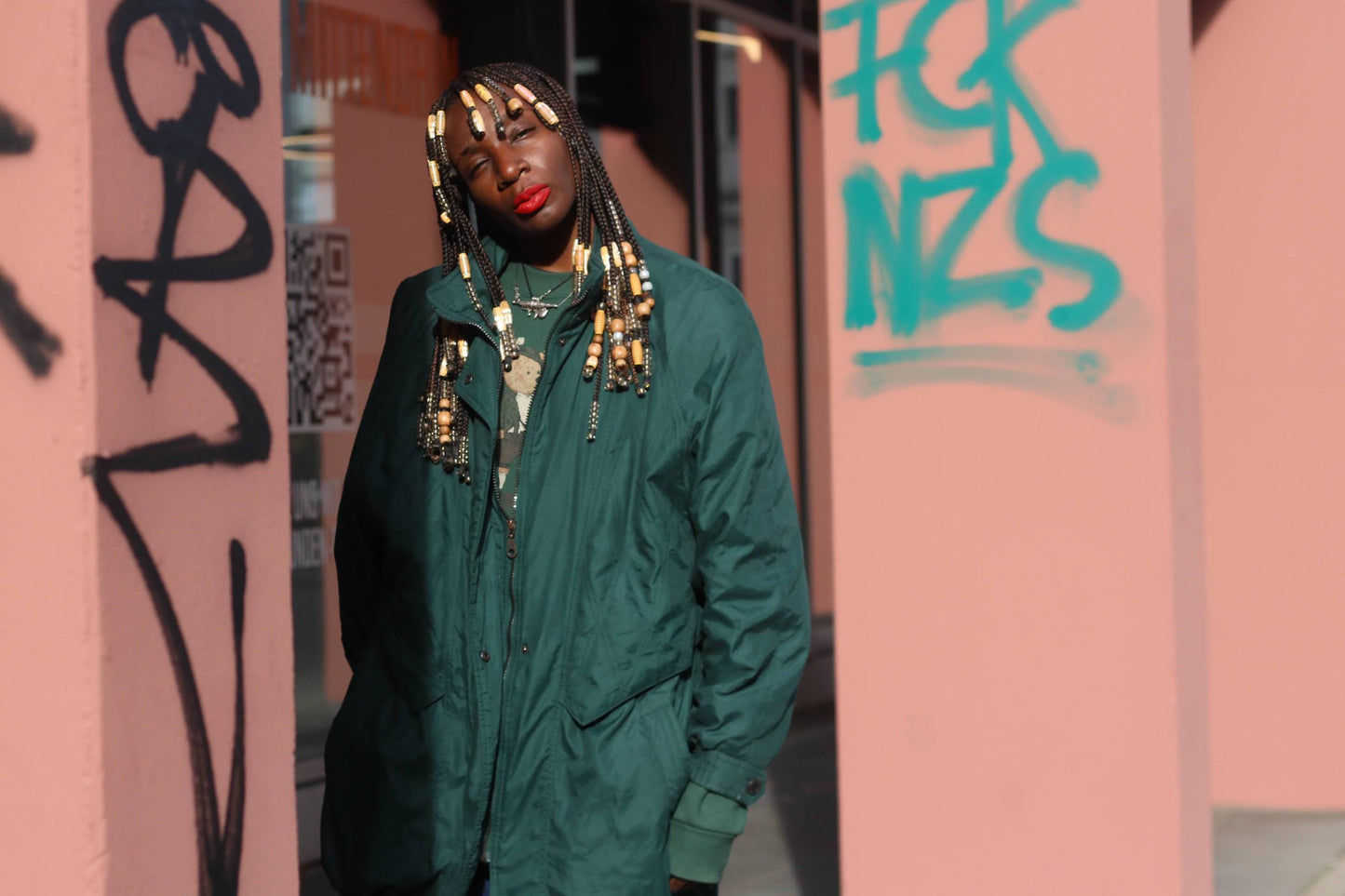 Y2K Gerry Weber Vintage Green Parka| Longline Sporty Oversized Jacket| Winter Coat Size 46