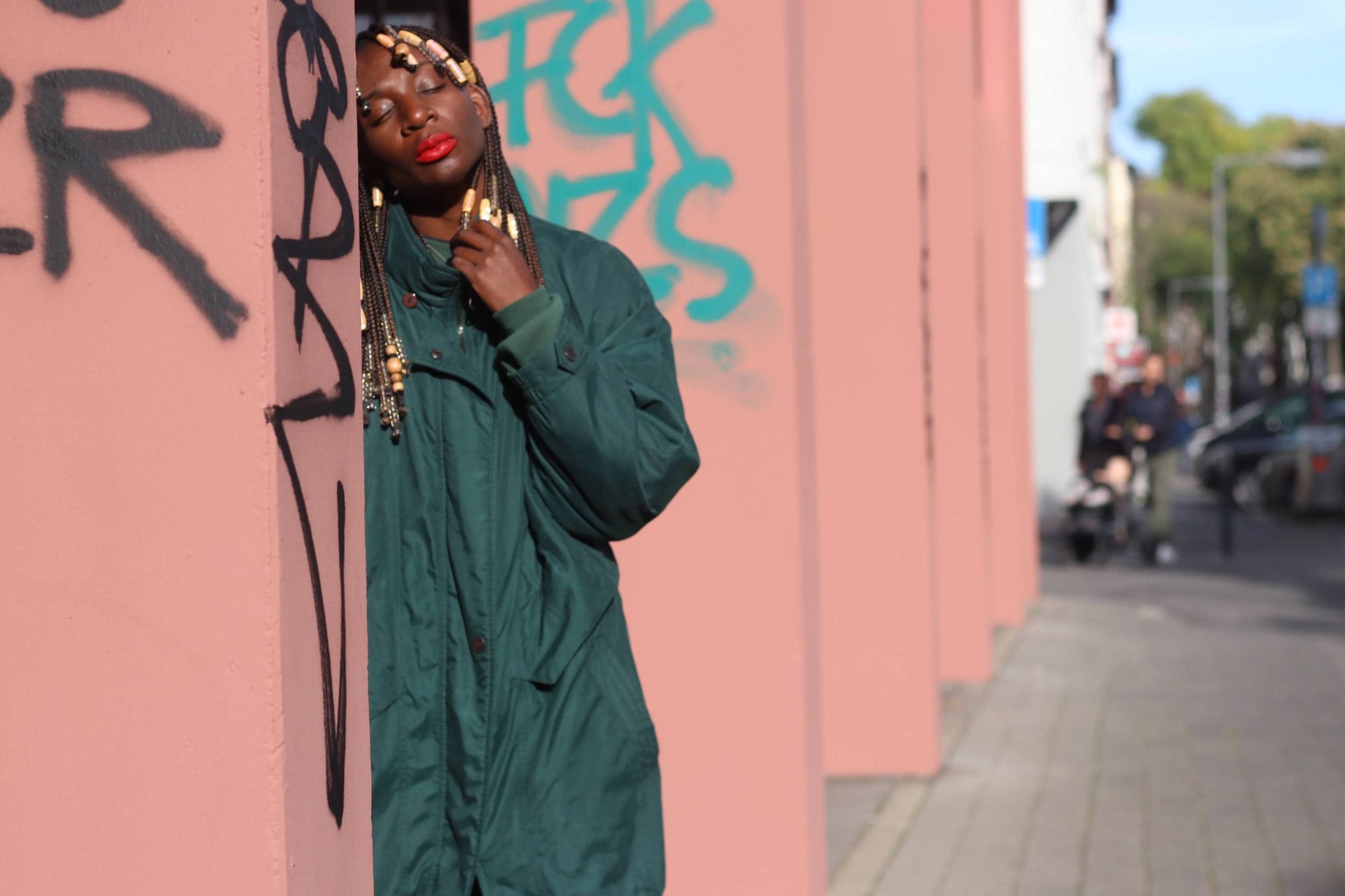 Y2K Gerry Weber Vintage Green Parka| Longline Sporty Oversized Jacket| Winter Coat Size 46