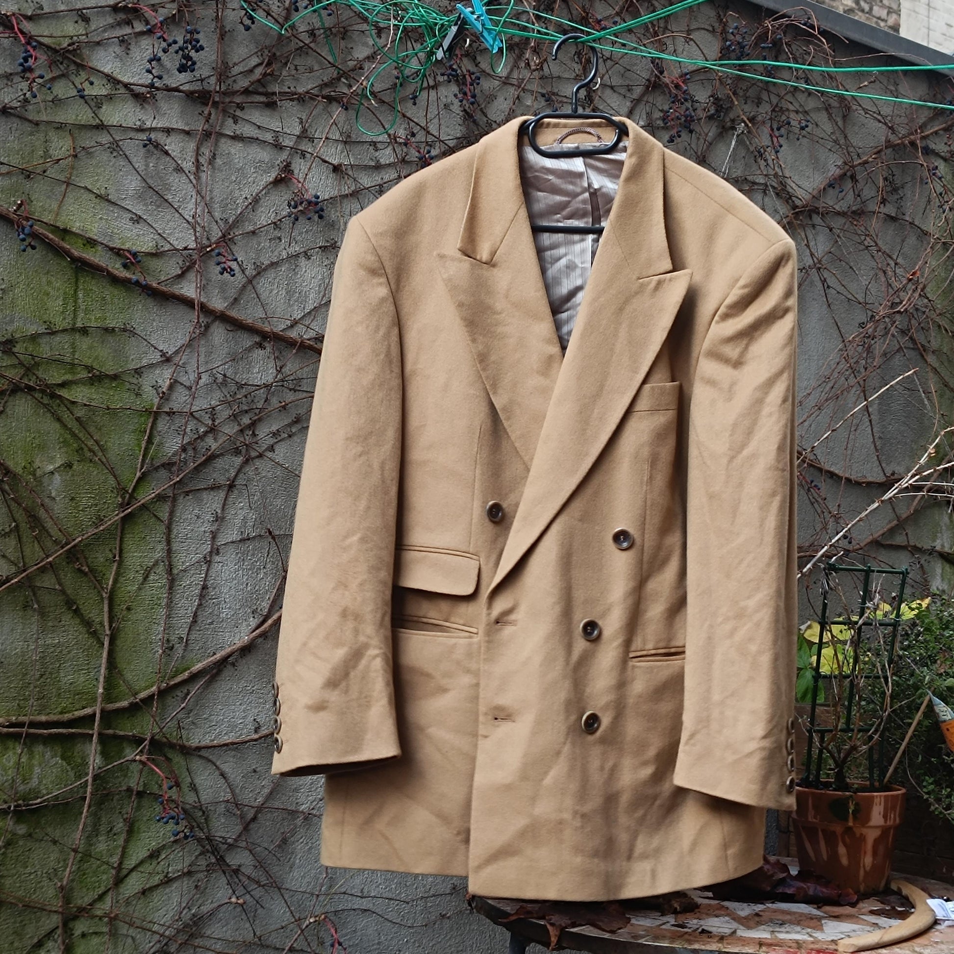 Vintage 100% Cashmere Coat Breckwolot Franco Forte | Luxurious Old Money Style Blazer