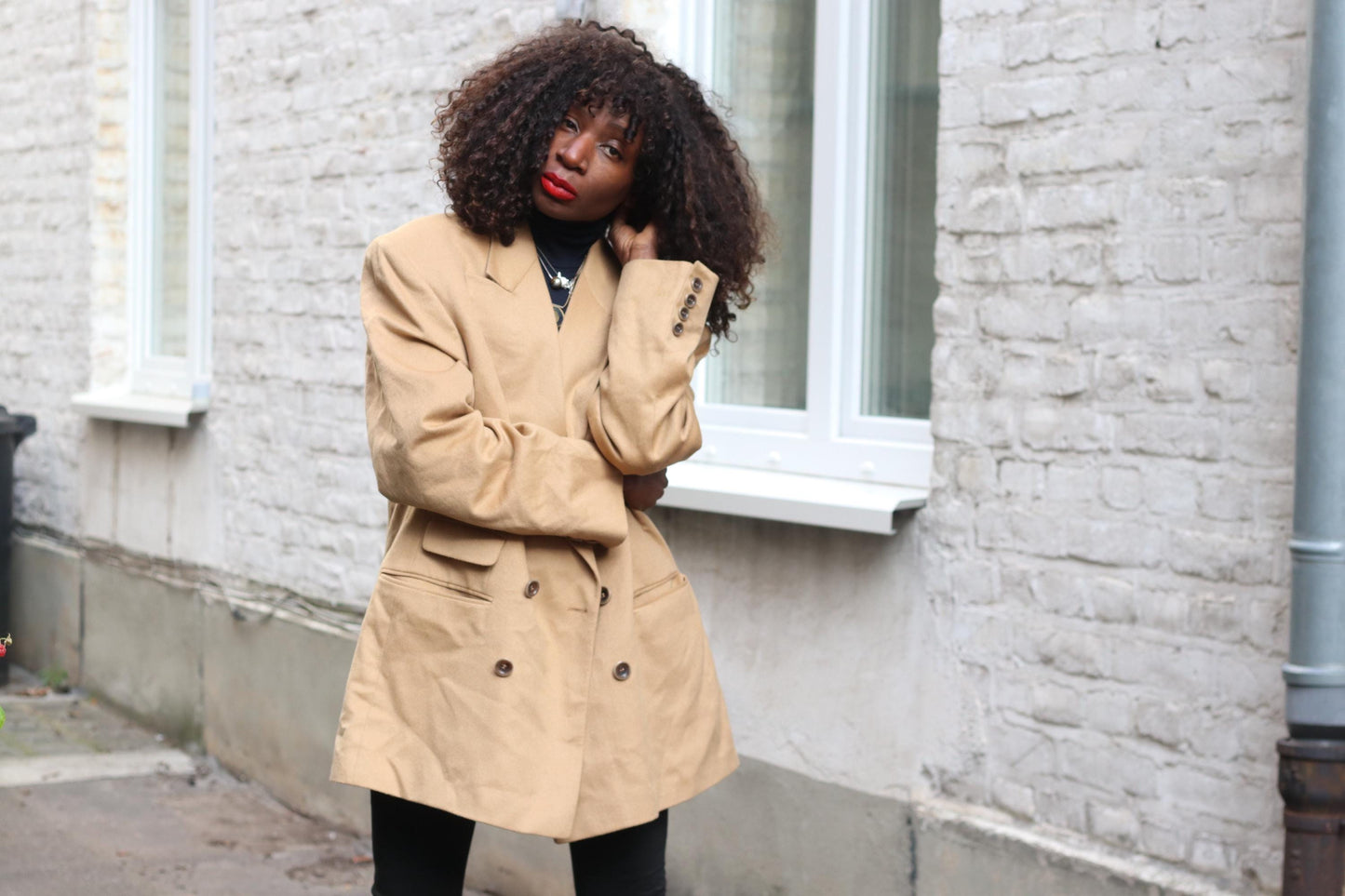 Vintage 100% Cashmere Coat Breckwolot Franco Forte | Luxurious Old Money Style Blazer