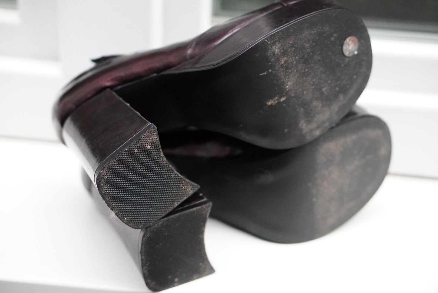 Y2K Platform Mary Janes Chunky Block Heel 90s Goth Alt E-Girl Shoes