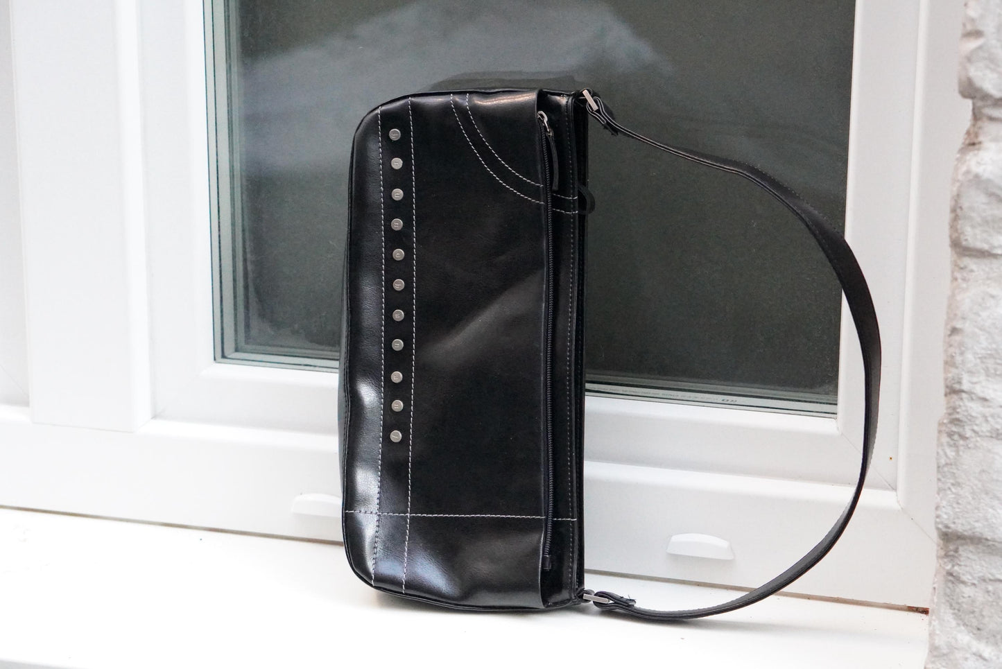 Bruno Banani Shoulder Bag Black Vintage Y2K Handbag