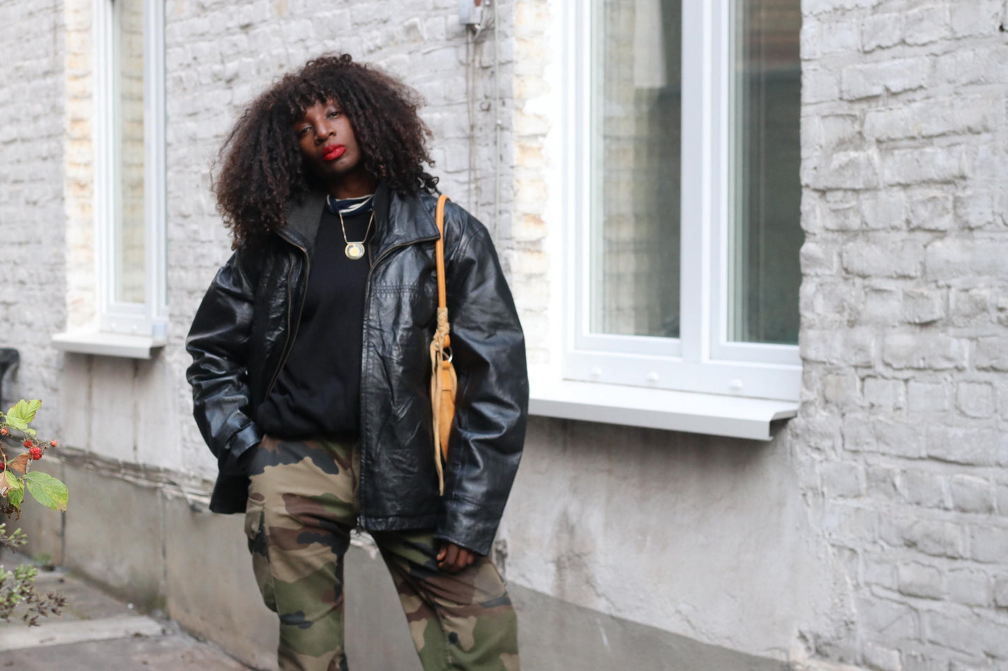 Vintage Jack's Highlevel Black Leather Jacket | Unisex Oversized 90s Pigskin Bomber L