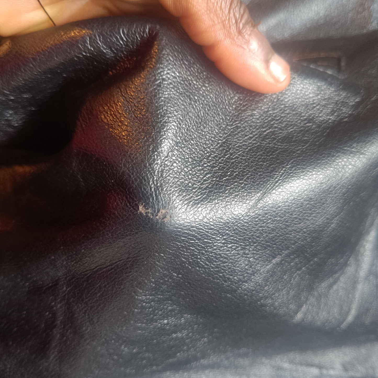 Vintage Jack's Highlevel Black Leather Jacket | Unisex Oversized 90s Pigskin Bomber L