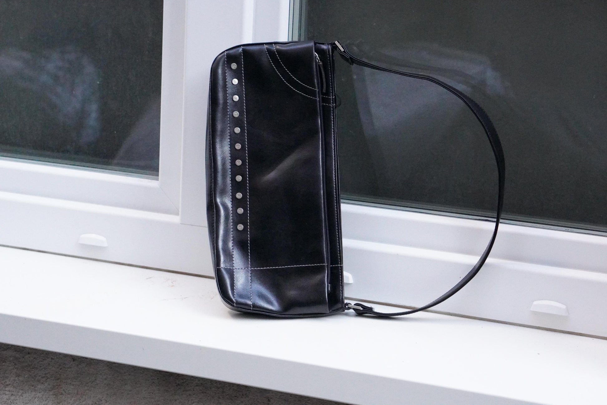 Bruno Banani Shoulder Bag Black Vintage Y2K Handbag