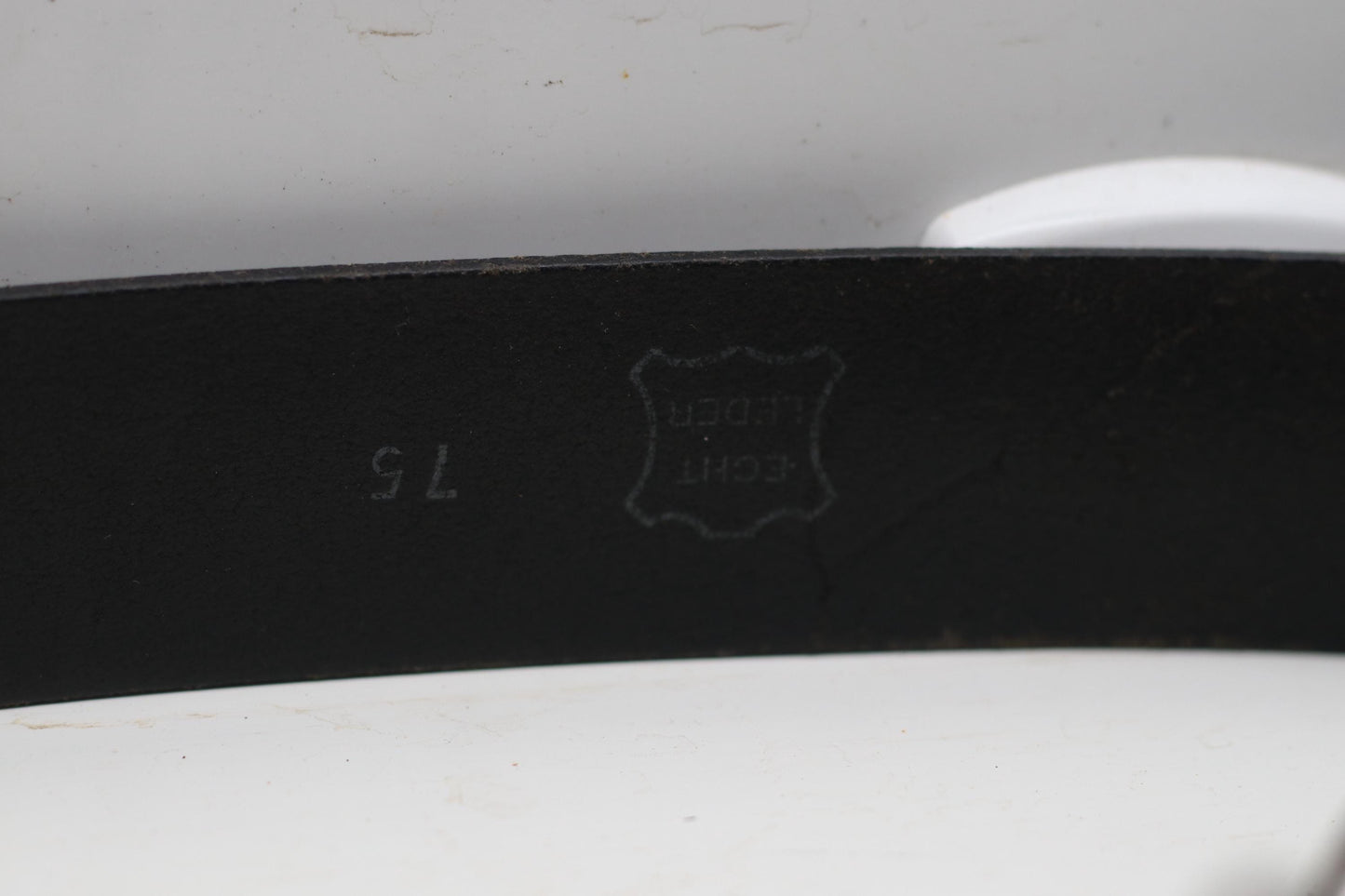 Western Belt Black Leather Silver Buckle| Vintage Cowboy Boho Women's Belt Size 75
