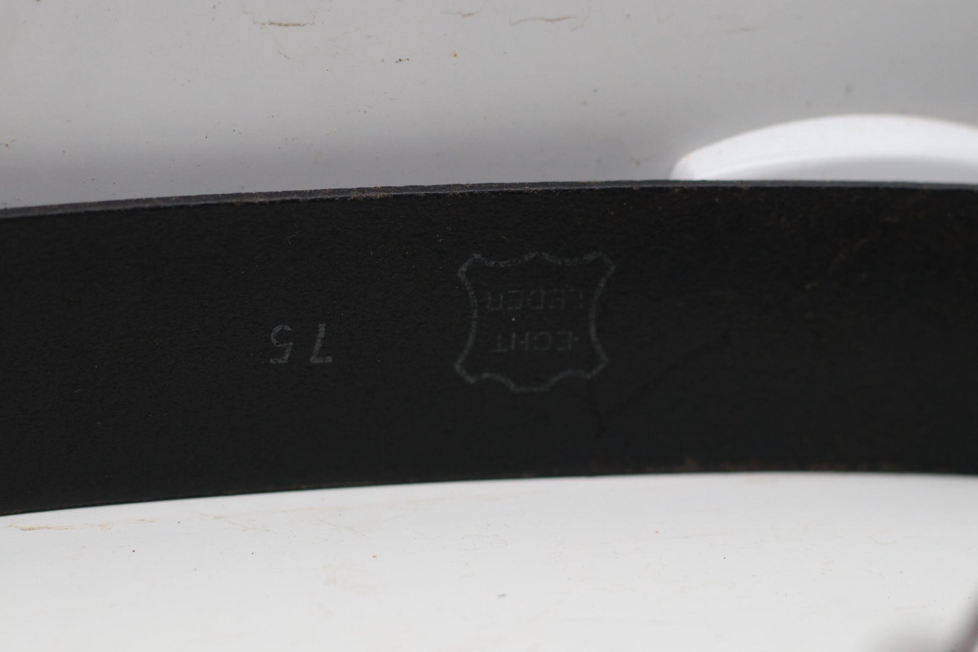 Western Belt Black Leather Silver Buckle| Vintage Cowboy Boho Women's Belt Size 75