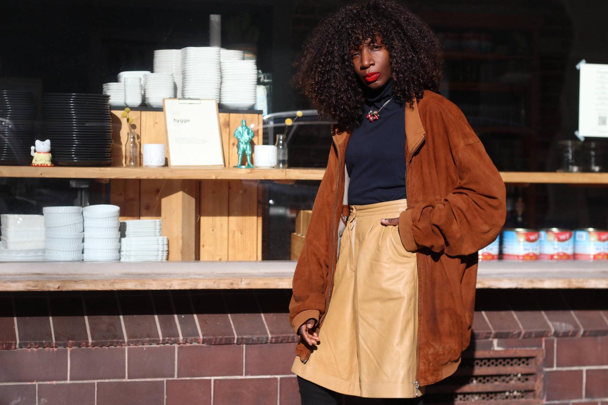 Vintage McNeal Suede Bomber Jacket Men’s Brown Leather Flight Coat Retro 90s Large