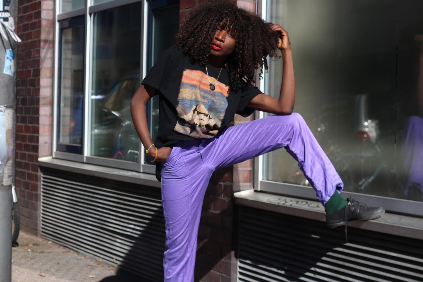 90s Purple Jeans| Vintage Highwaisted Volored denim| Street wear grunge jeans