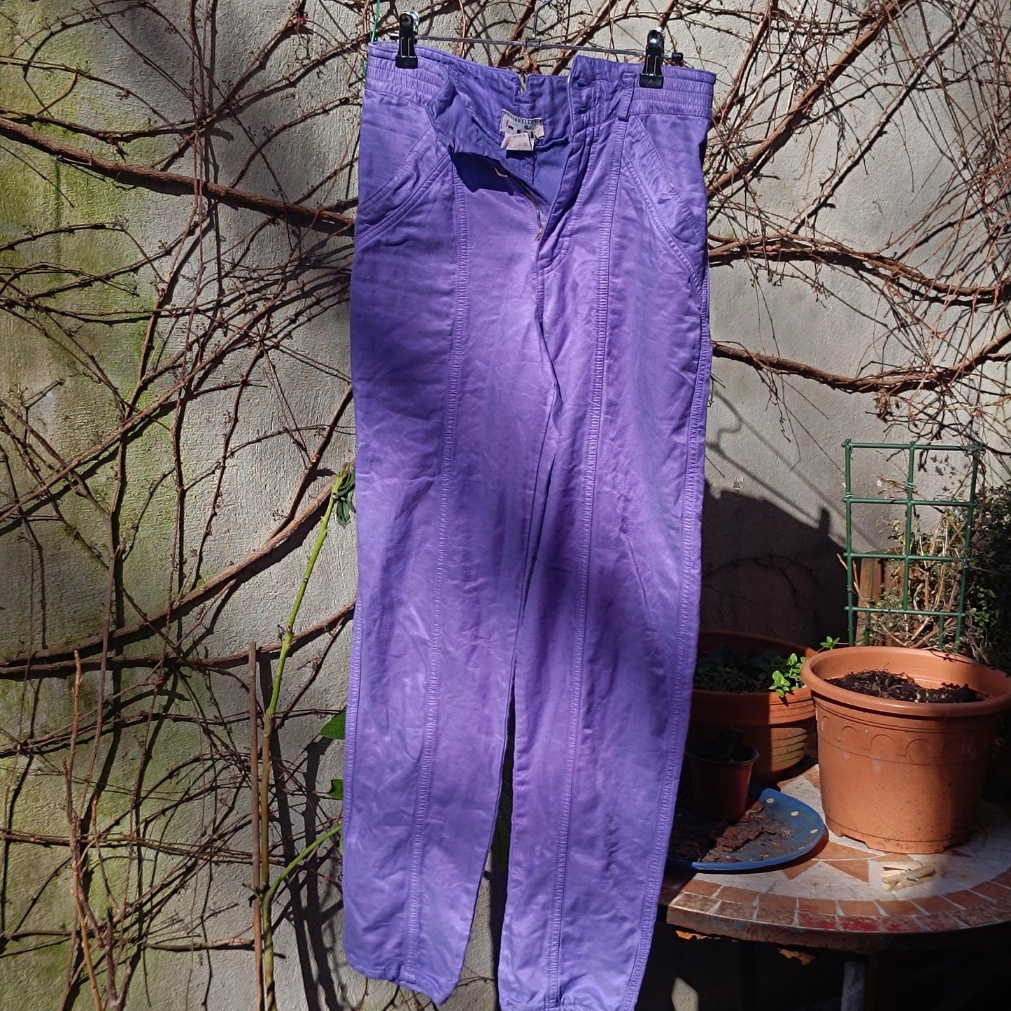 90s Purple Jeans| Vintage Highwaisted Volored denim| Street wear grunge jeans