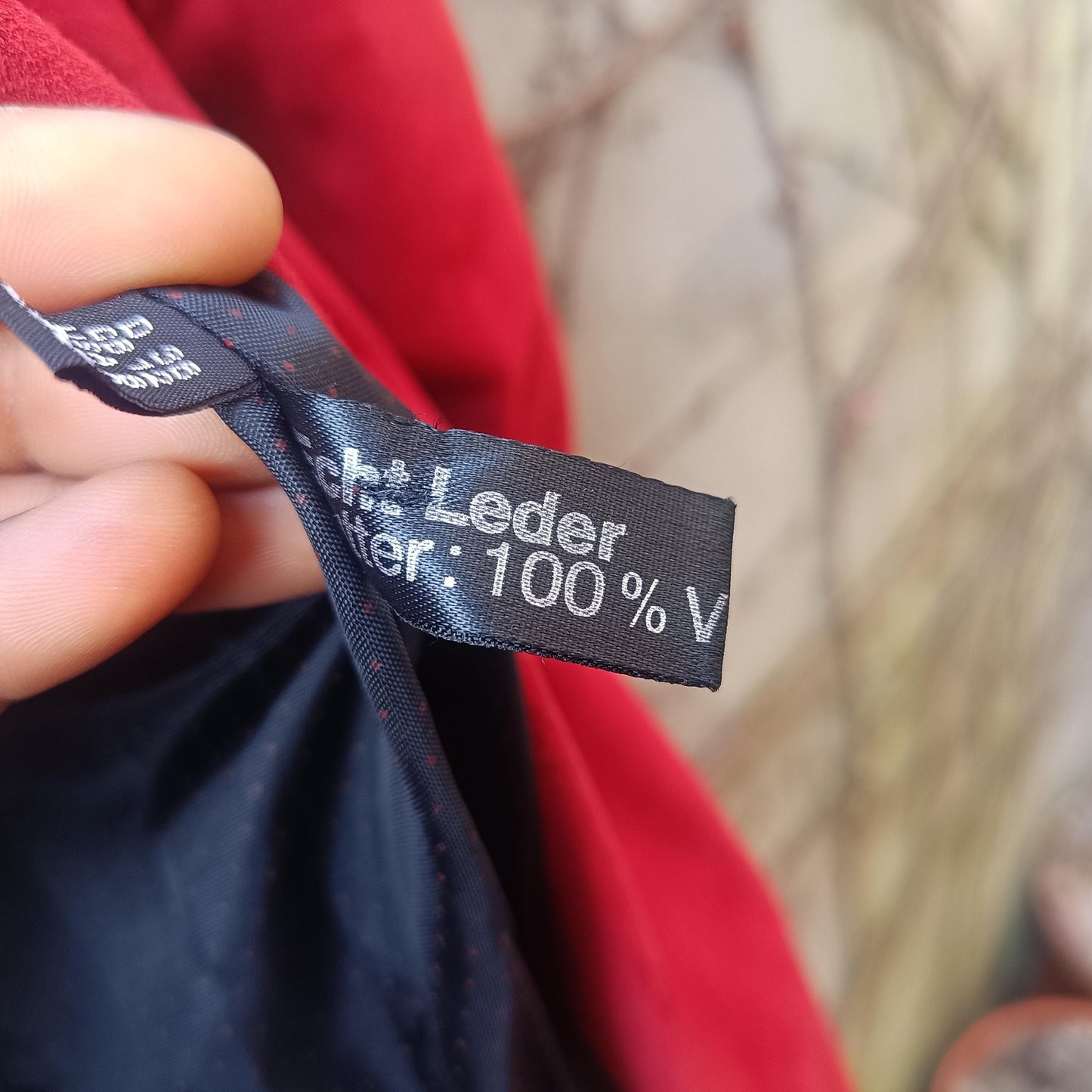 Vintage Red Suede Jacket| 80s Leather Blazer| Soft Suede Colorful Coat| Minimalist Outerwear