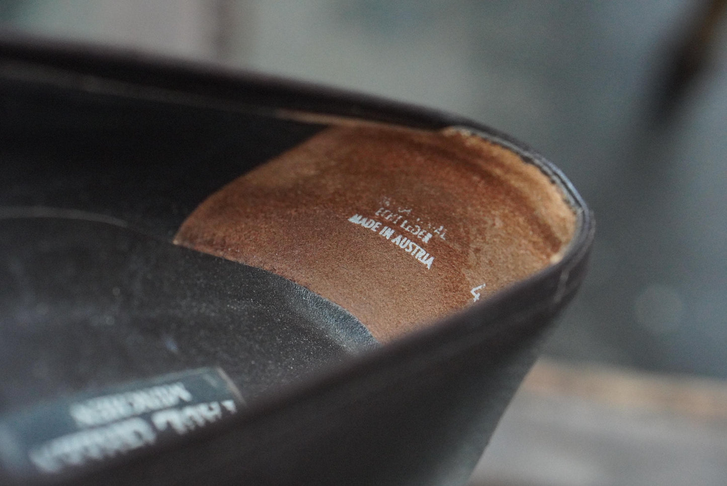 Vintage Paul Green Loafers Brown Leather Metal Bit Detail Pointed Toe Shoes 38