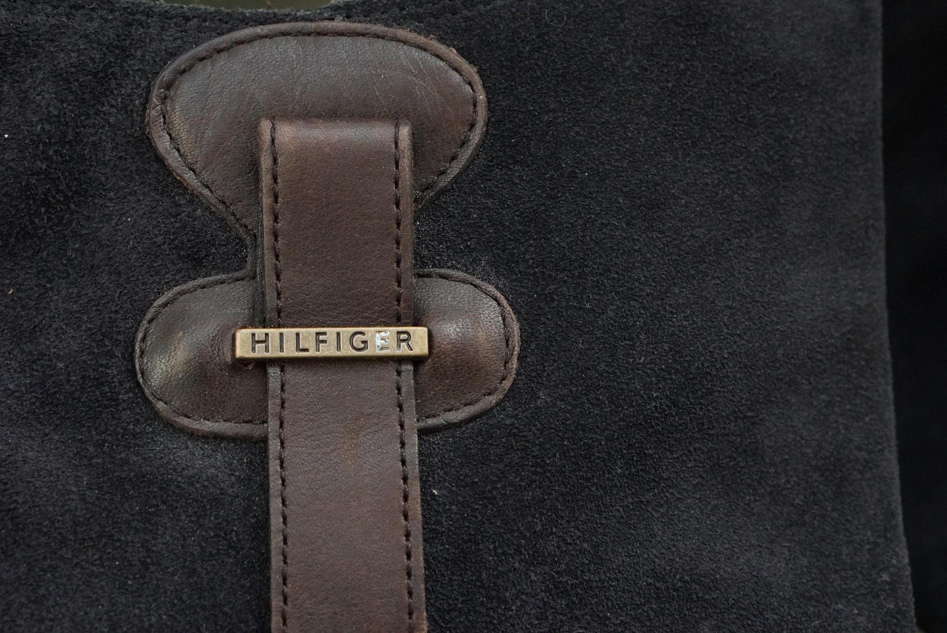 Tommy Hilfiger Boots - Vintage 2000s Brown Leather Suede - EU 37