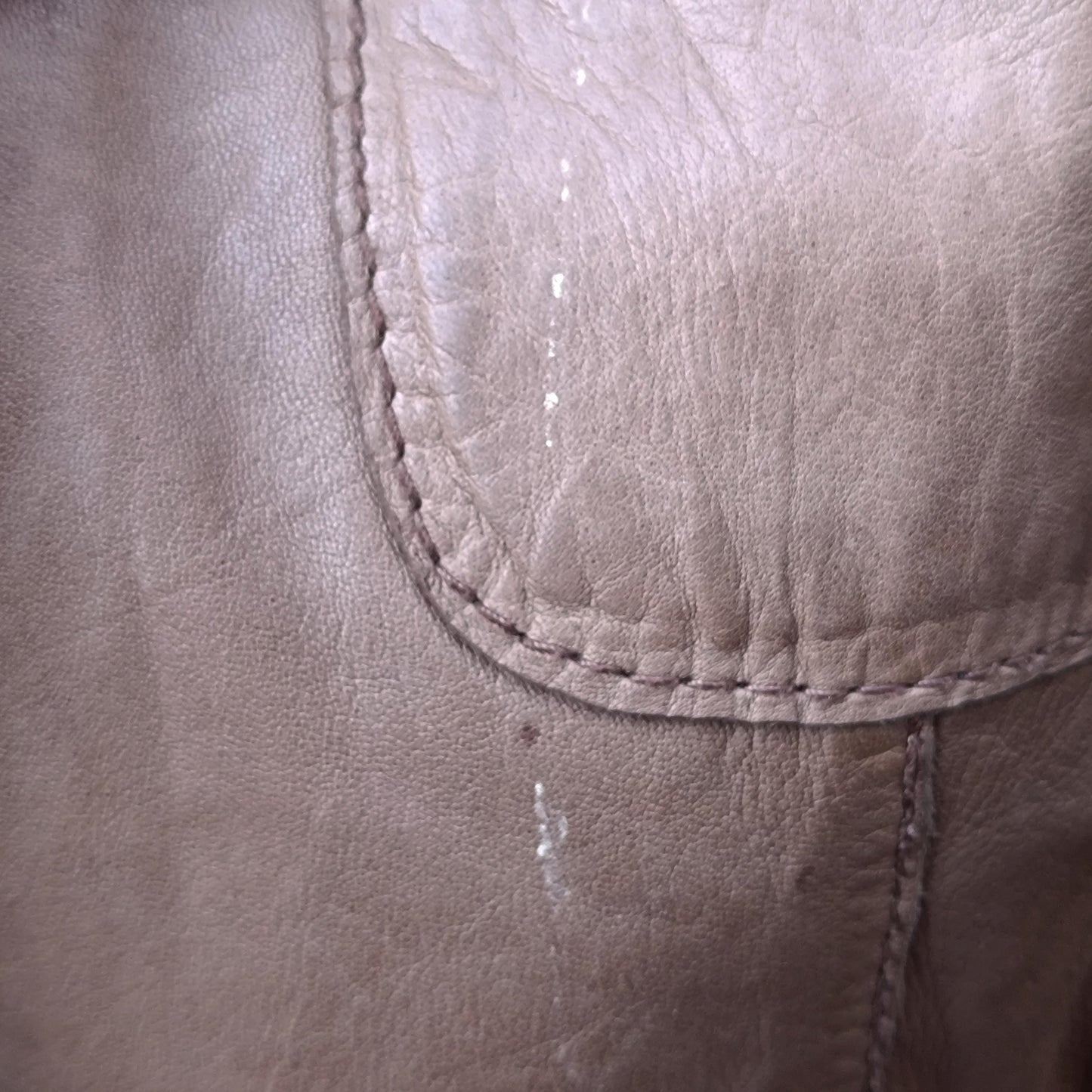 Yoek Vintage Leather Blazer| Studded Brown Jacket Western Boho Lined Grommet