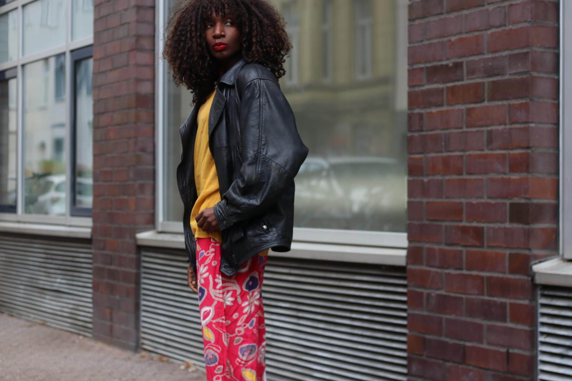 Vintage Pink Floral Trousers| Boho Summer Elasticated High Waist Wide Leg Pants Relaxed Fit