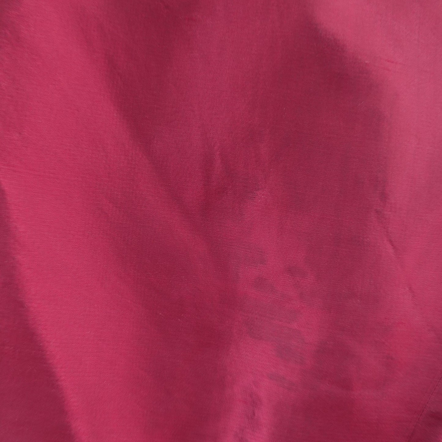 Apriori Vintage 90s Raw Silk Blazer Red Burgundy Iridescent Jacket Women’s Size L