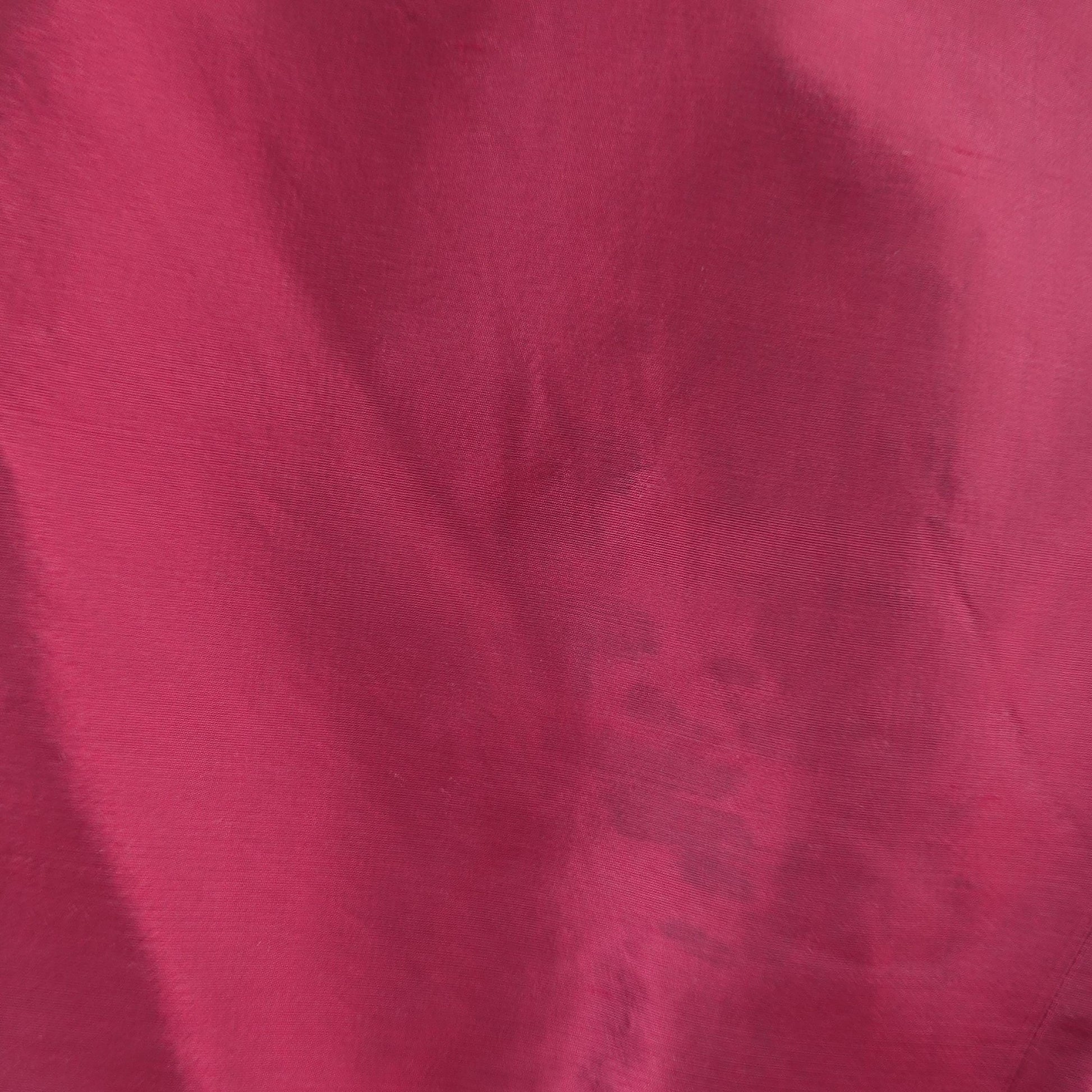 Apriori Vintage 90s Raw Silk Blazer Red Burgundy Iridescent Jacket Women’s Size L