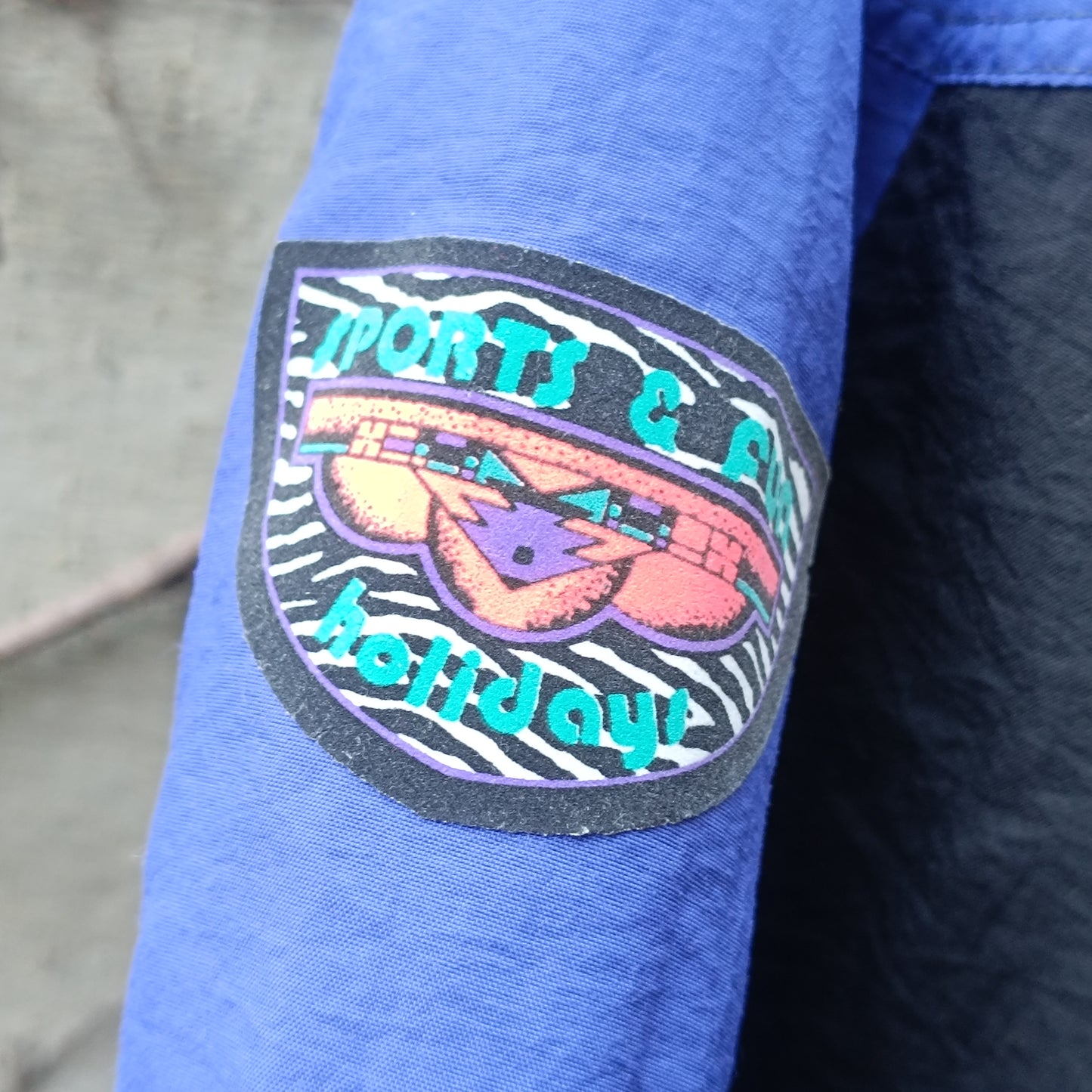 The Retro Remix: 90s Colorblock Oversized Windbreaker